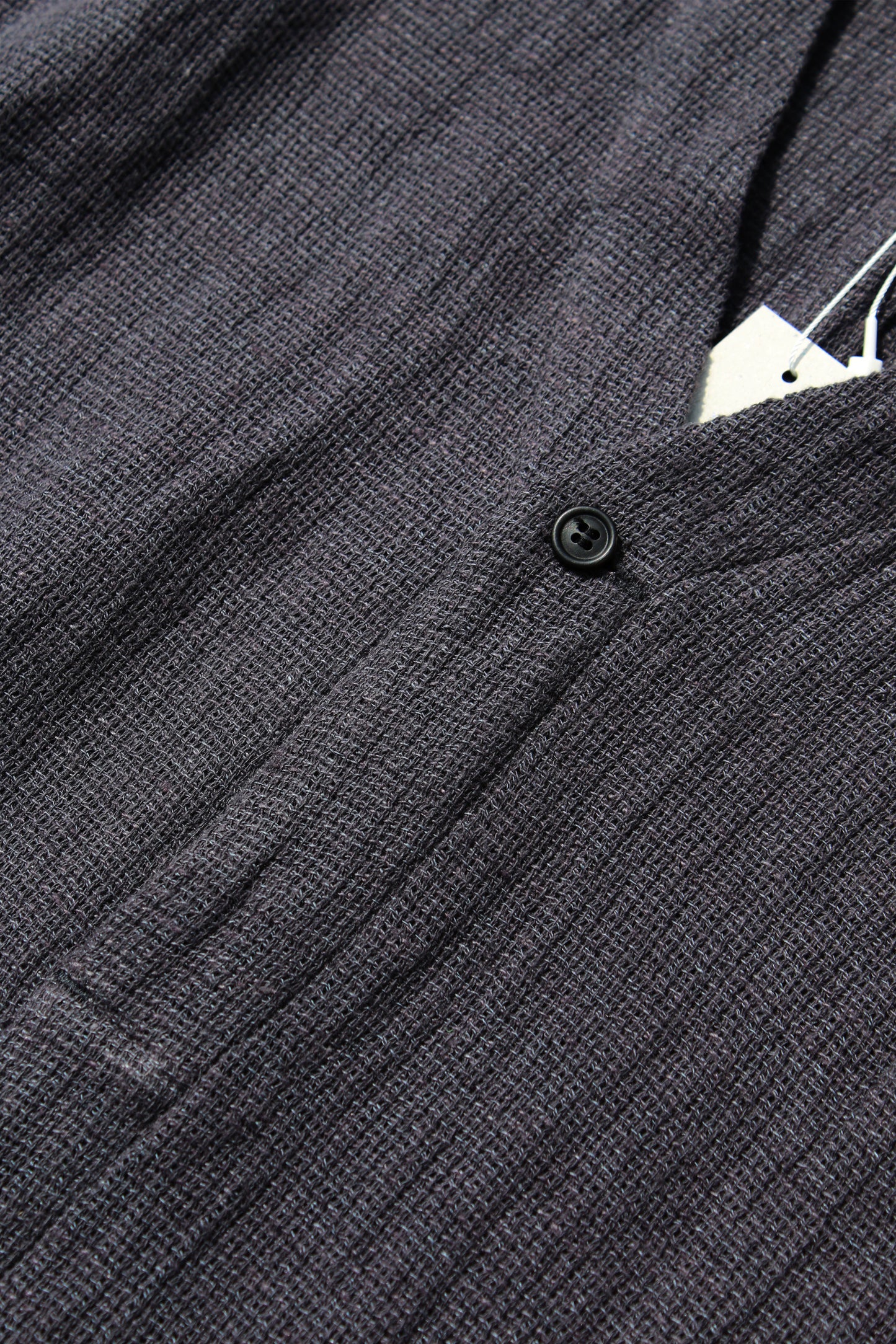 O PROJECT PANAMA MESH CLOTH TUNIC - ANTHRACITE