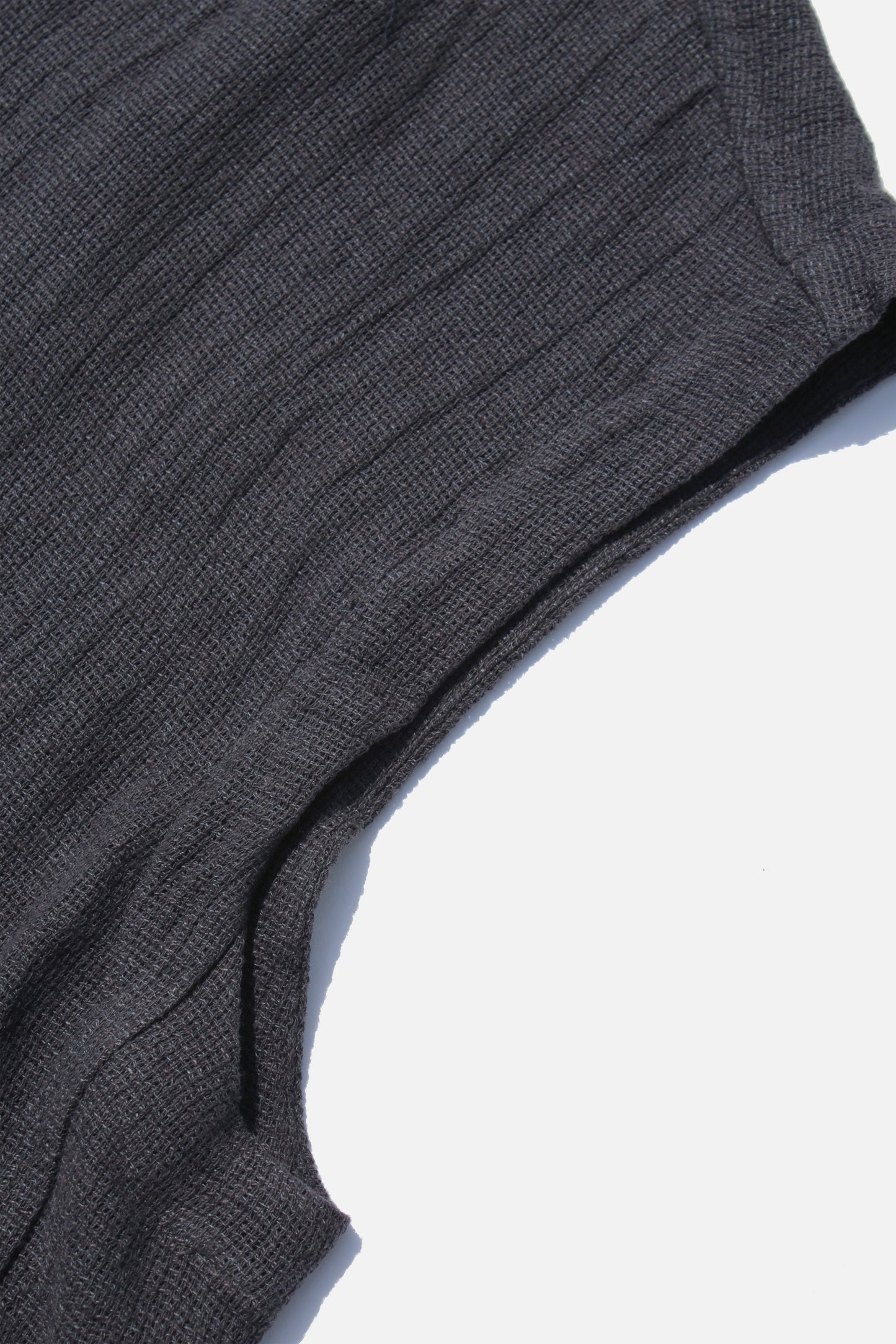 O PROJECT PANAMA MESH CLOTH TUNIC - ANTHRACITE