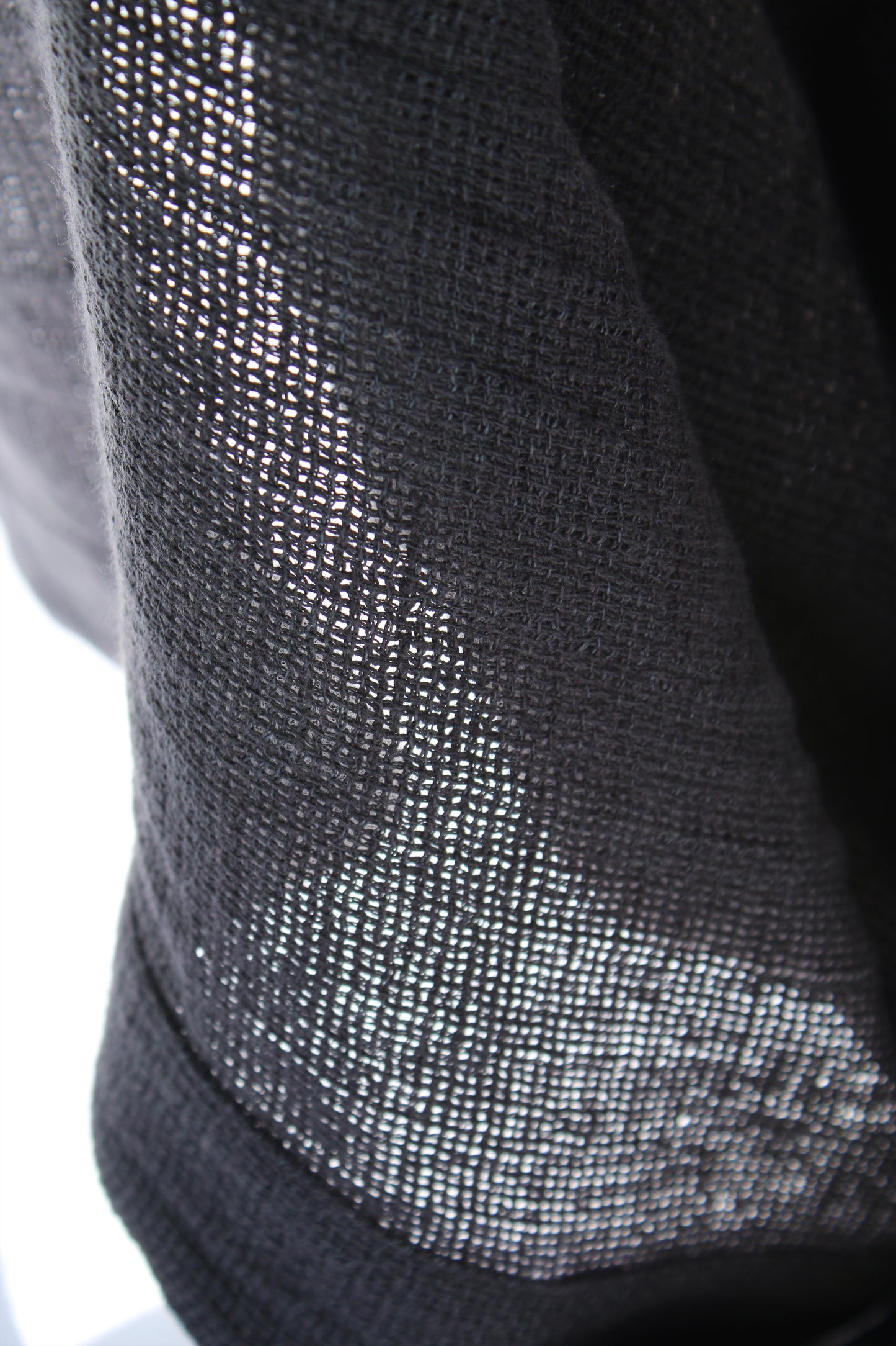 O PROJECT PANAMA MESH CLOTH LONG SHIRT - ANTHRACITE