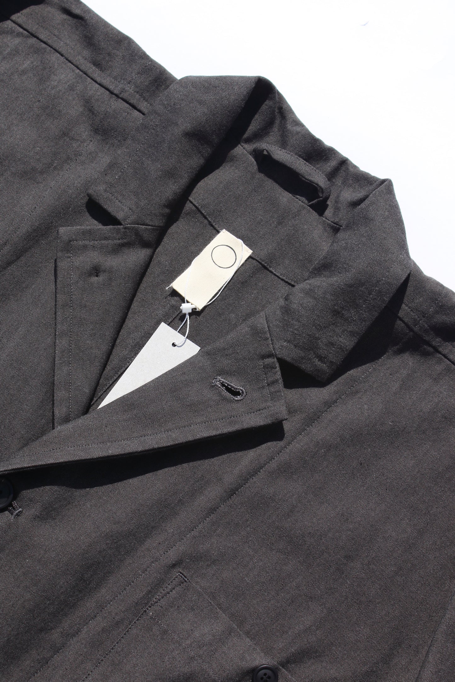 O PROJECT BRUSHED LT CANVAS BLAZER