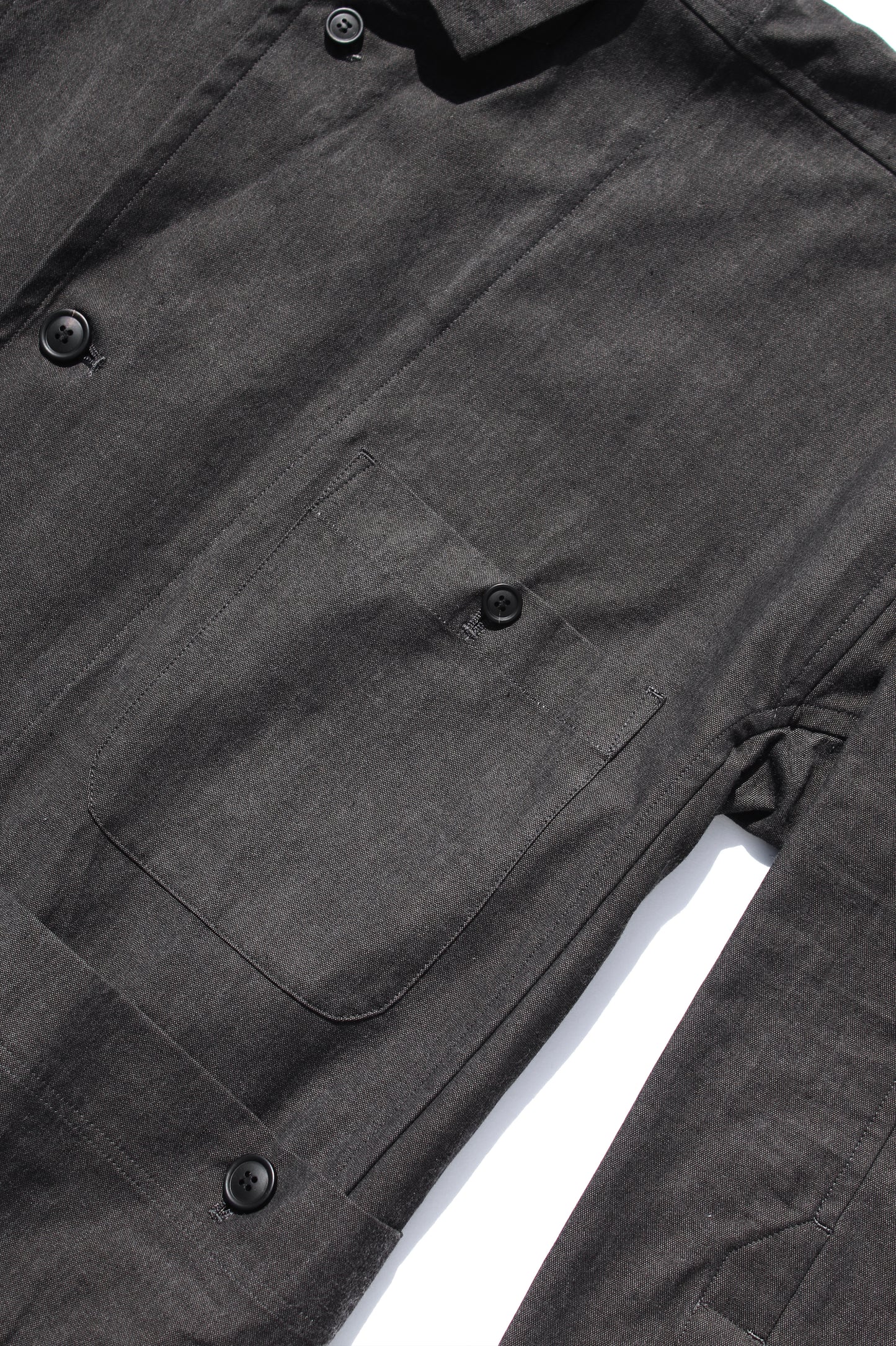 O PROJECT BRUSHED LT CANVAS BLAZER