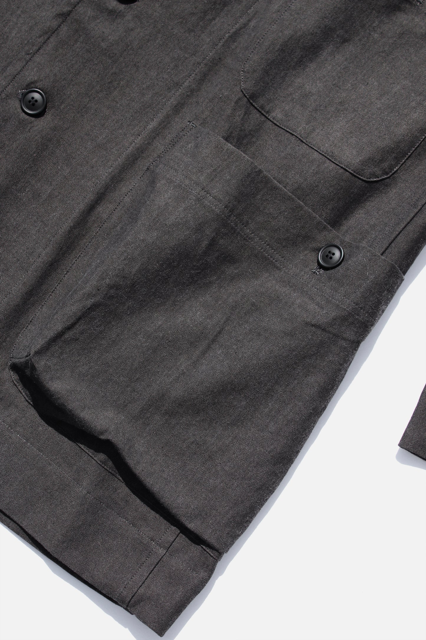 O PROJECT BRUSHED LT CANVAS BLAZER