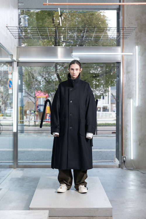 VOAAOV S100 WOOL BEAVER COAT