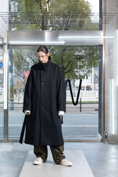 VOAAOV S100 WOOL BEAVER COAT