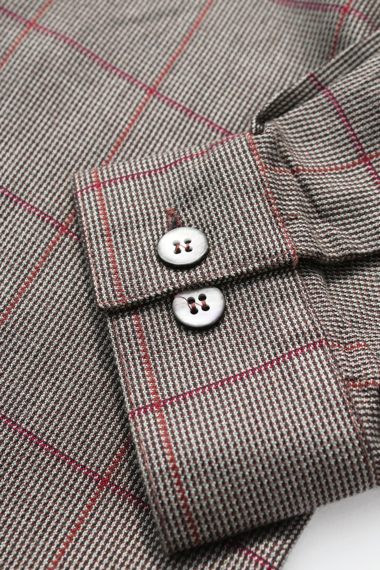 DIPLOMAT CLUB CHECK SHIRT BROWN CHECK
