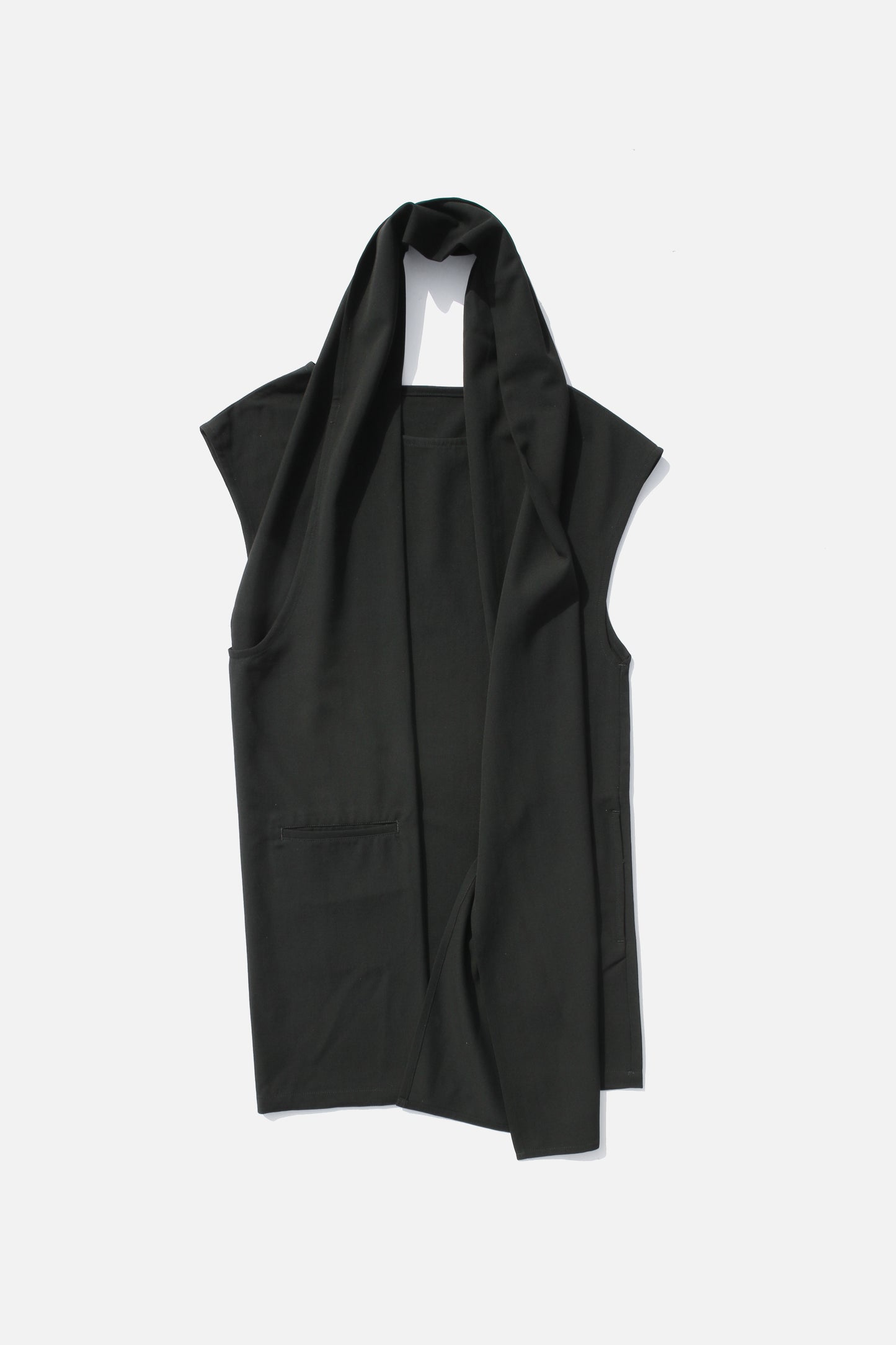 LIMI feu STOLE DRESS BLACK