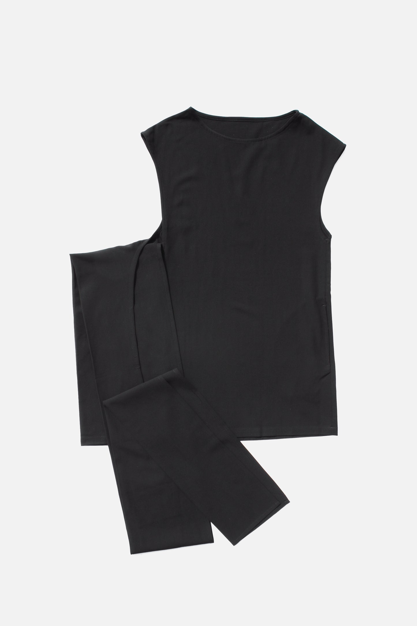 LIMI feu STOLE DRESS BLACK