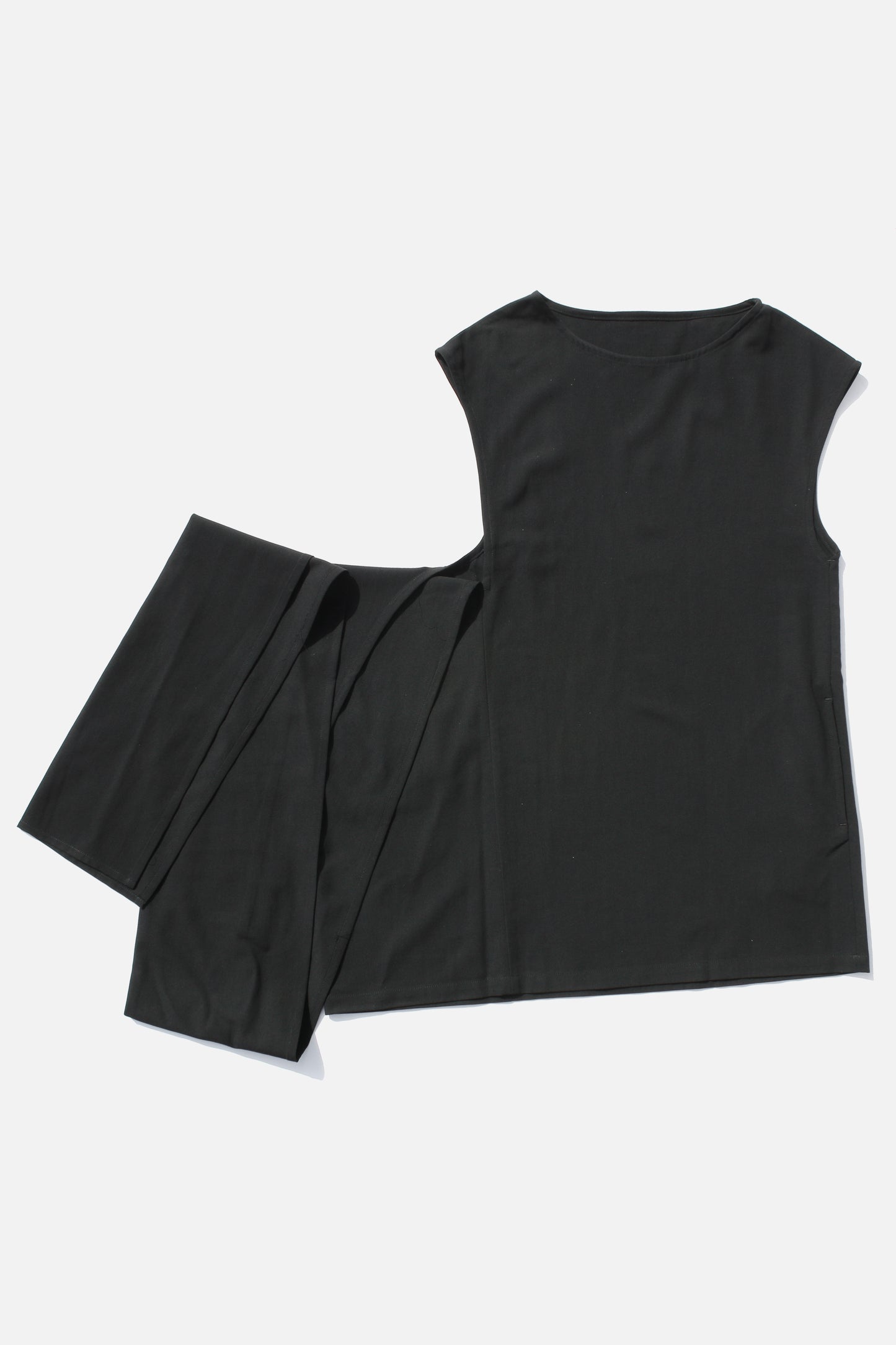 LIMI feu STOLE DRESS BLACK