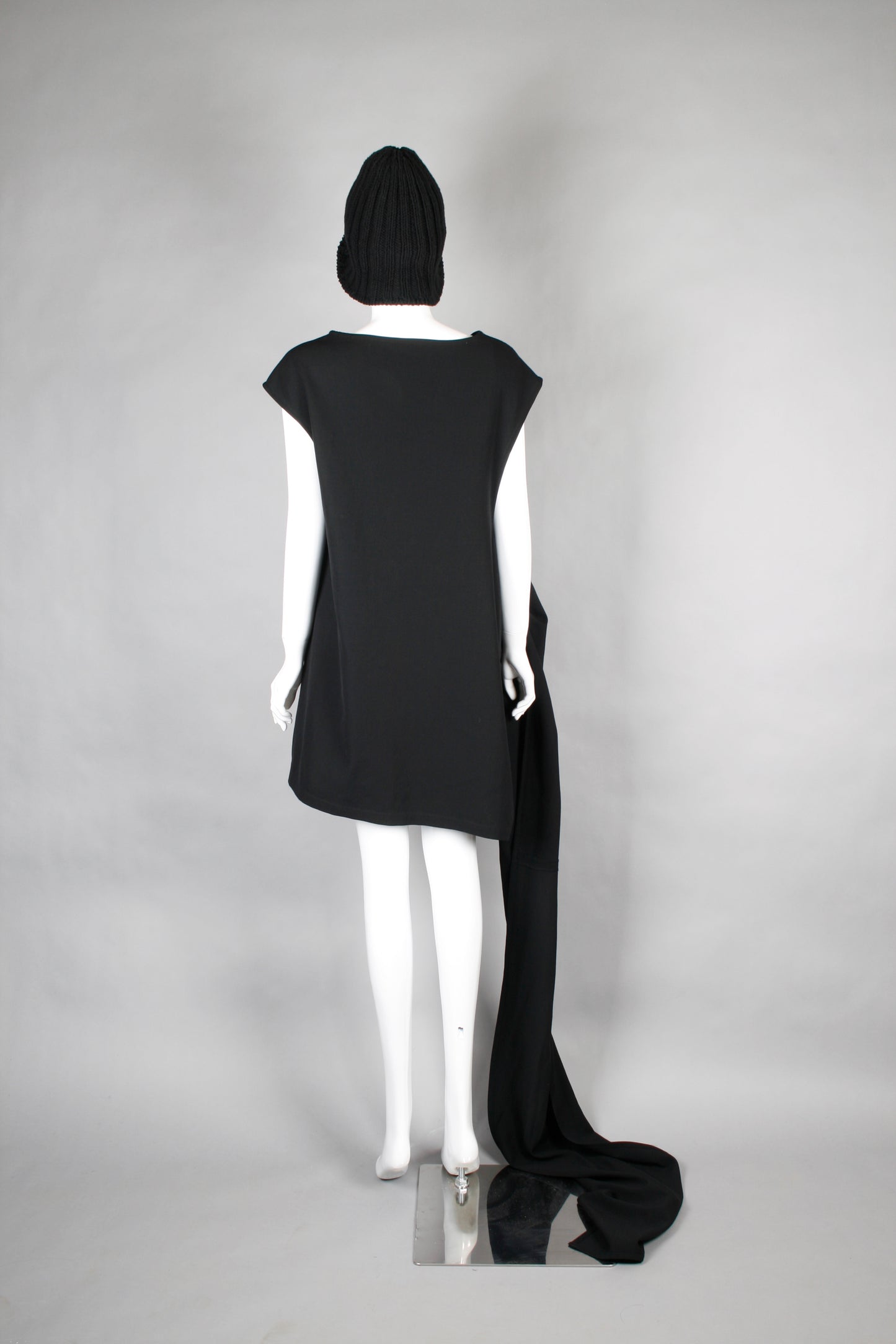LIMI feu STOLE DRESS BLACK