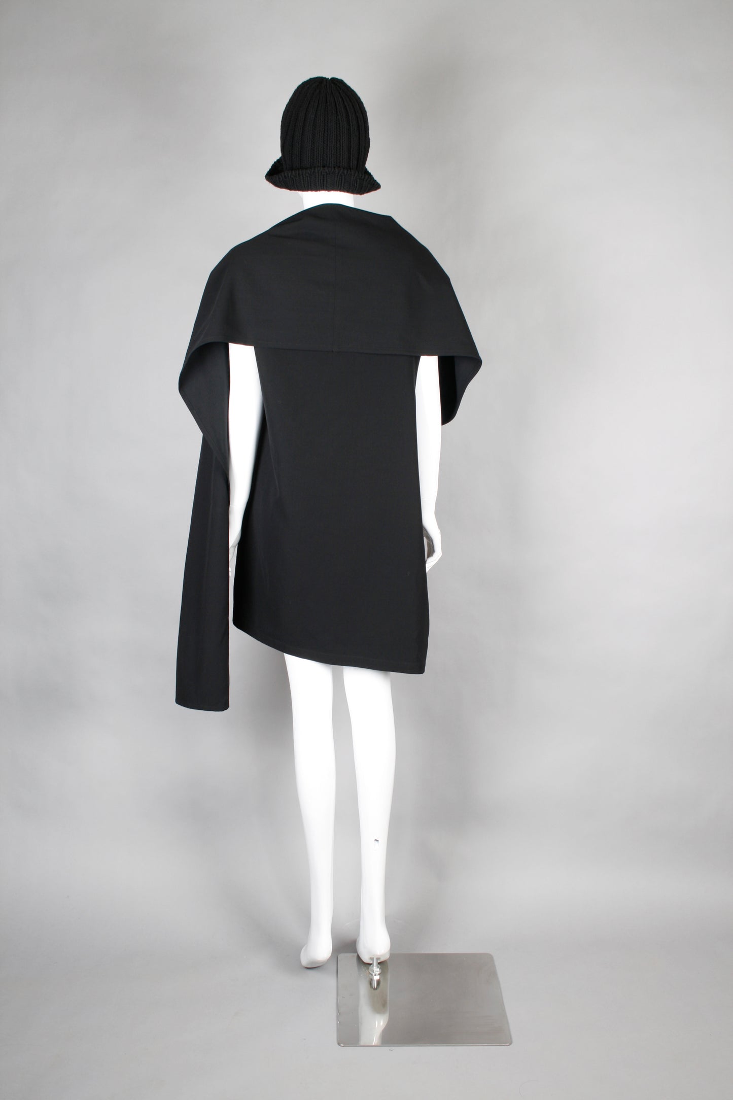 LIMI feu STOLE DRESS BLACK