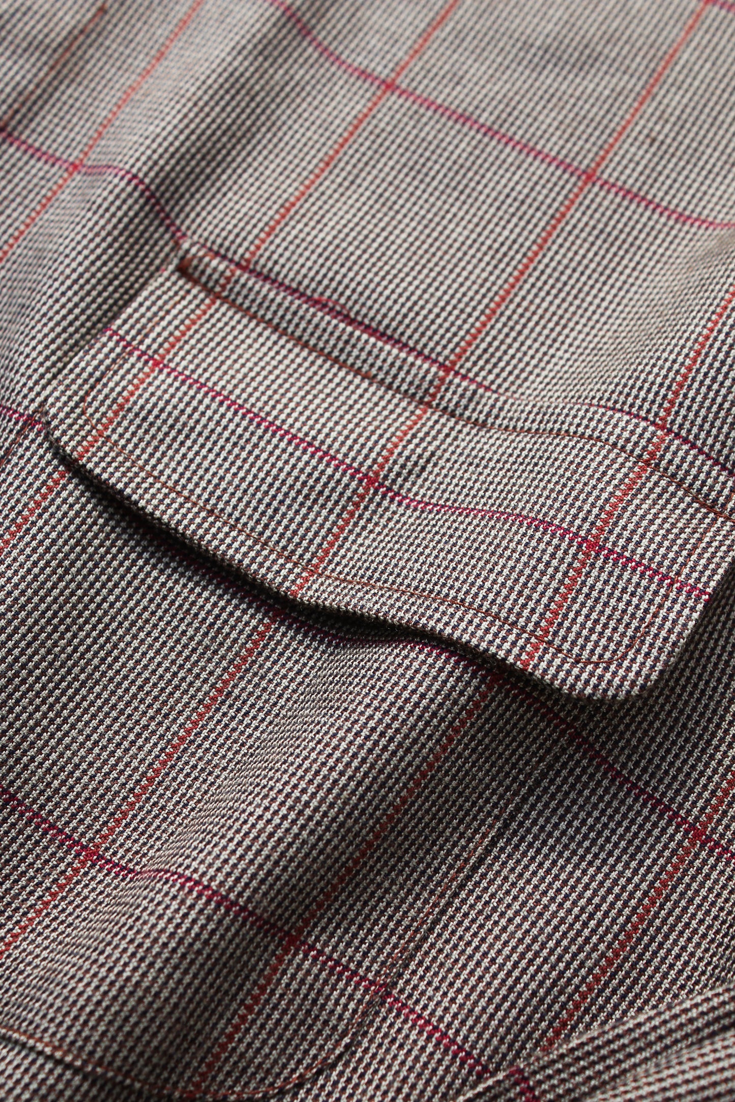 DIPLOMAT CLUB CHECK SHIRT BROWN CHECK