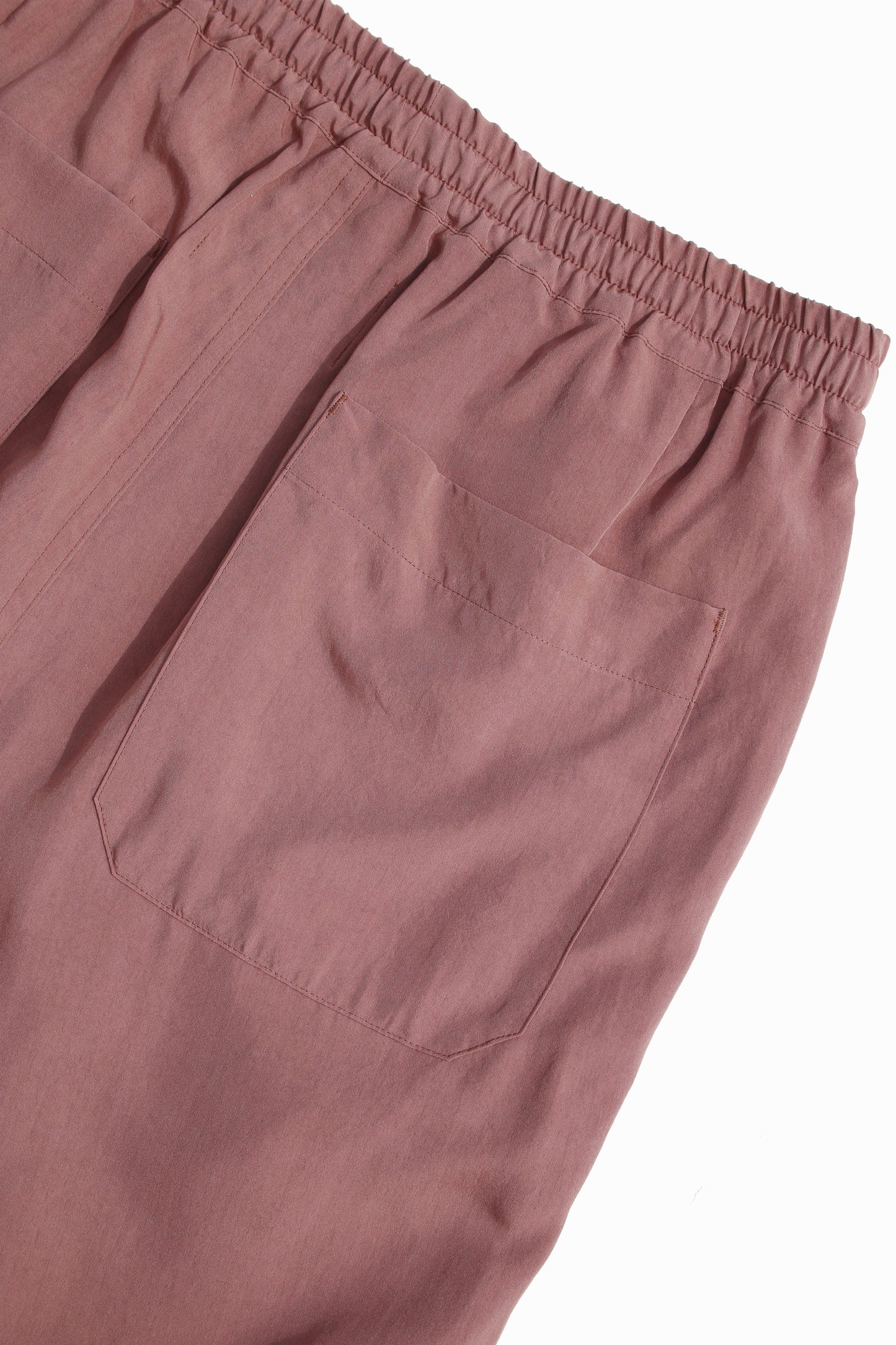 VOAAOV SOFT DRAPE MODAL SHORTS - PINK