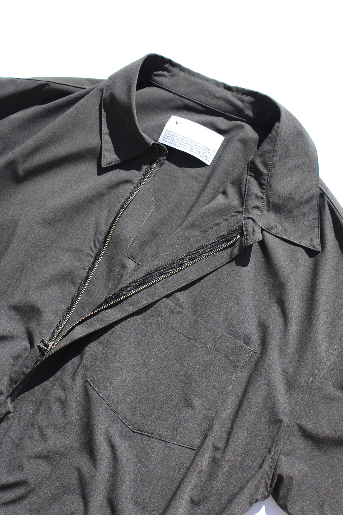 VOAAOV T/R TYPEWRITER OVERALL - CHARCOAL