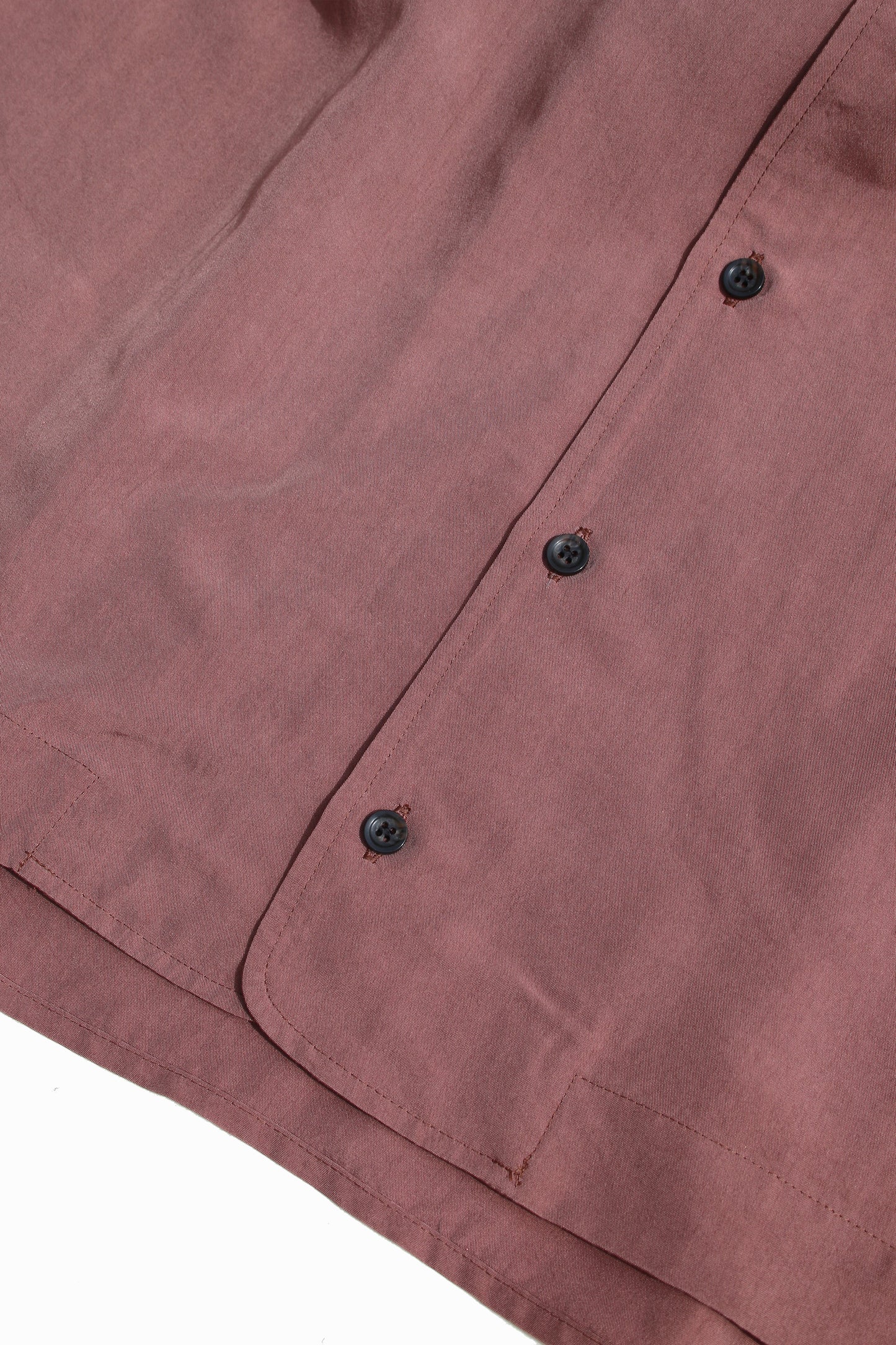 VOAAOV SOFT DRAPE MODAL SS SHIRT - PINK