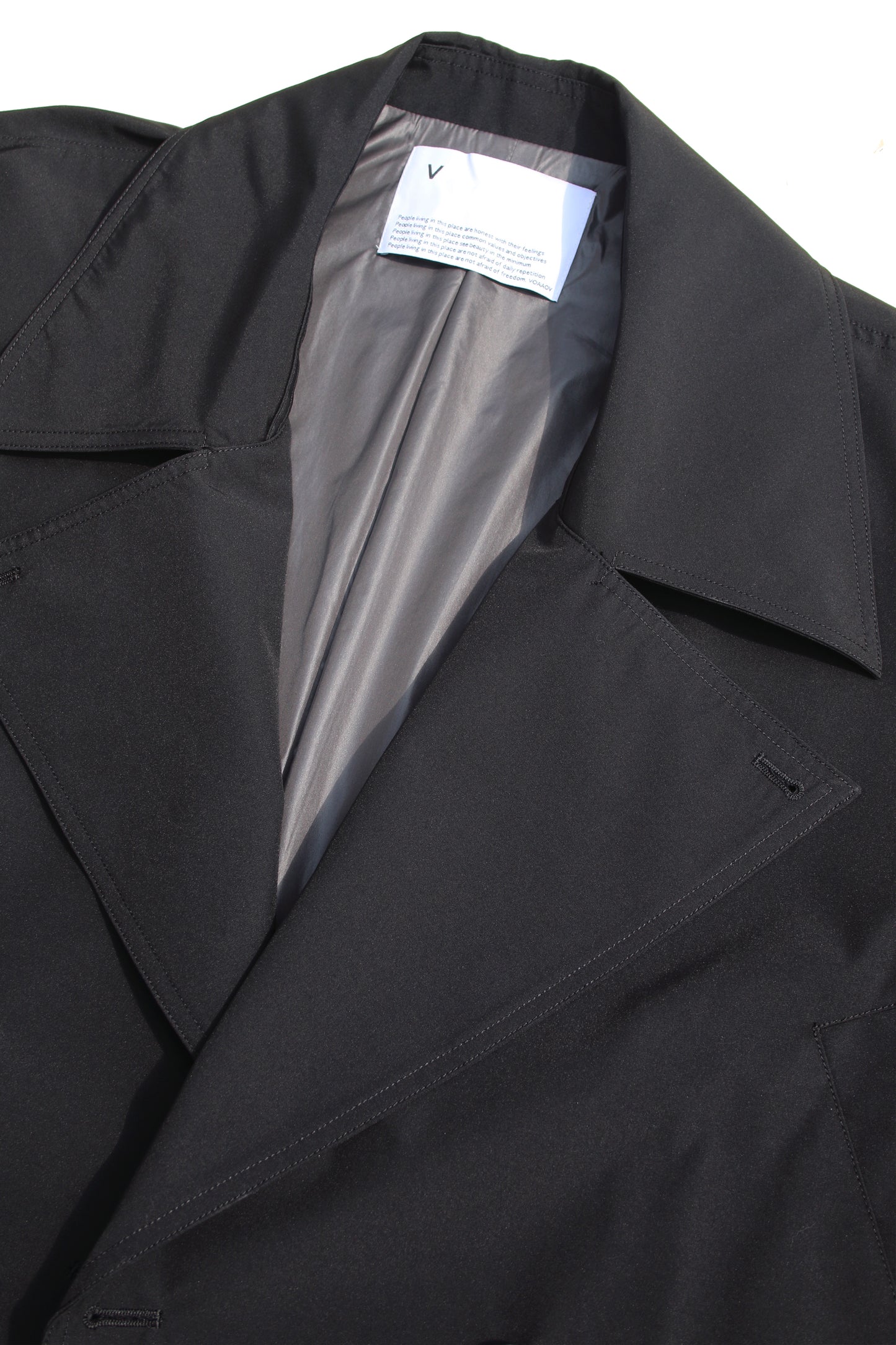 VOAAOV RECYCLE T/C WEATHER JACKET