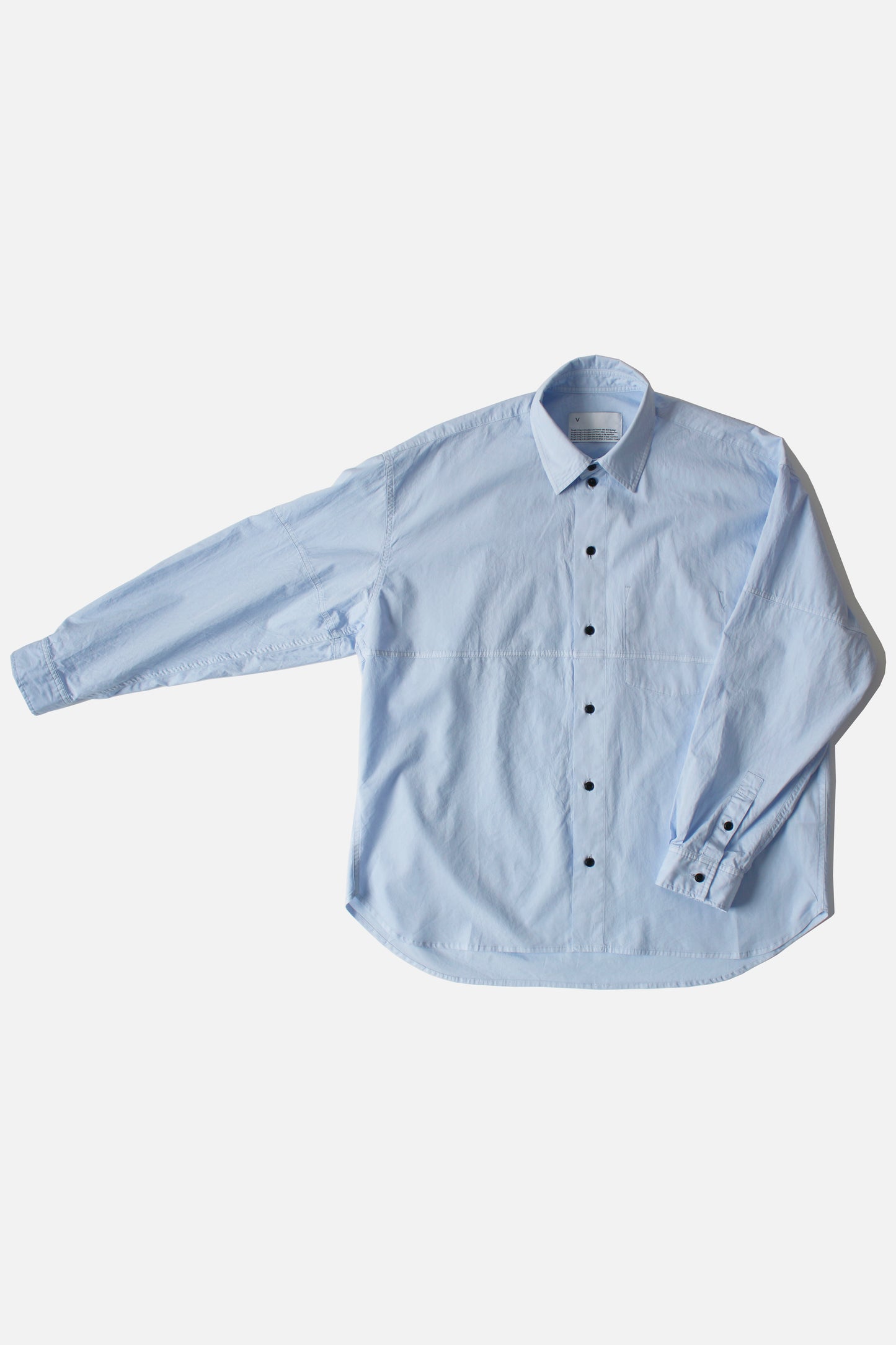 VOAAOV 200/2 TWILL LS SHIRT - SAX