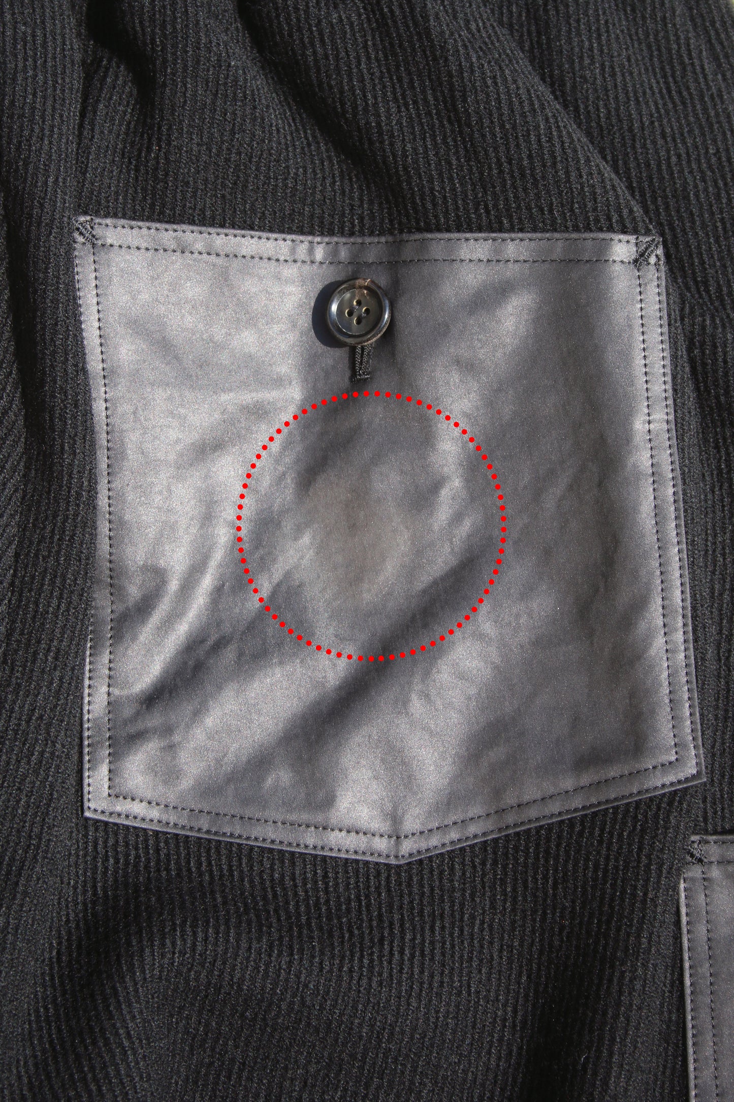 USED DOUBLE KNEE PANTS BLACK