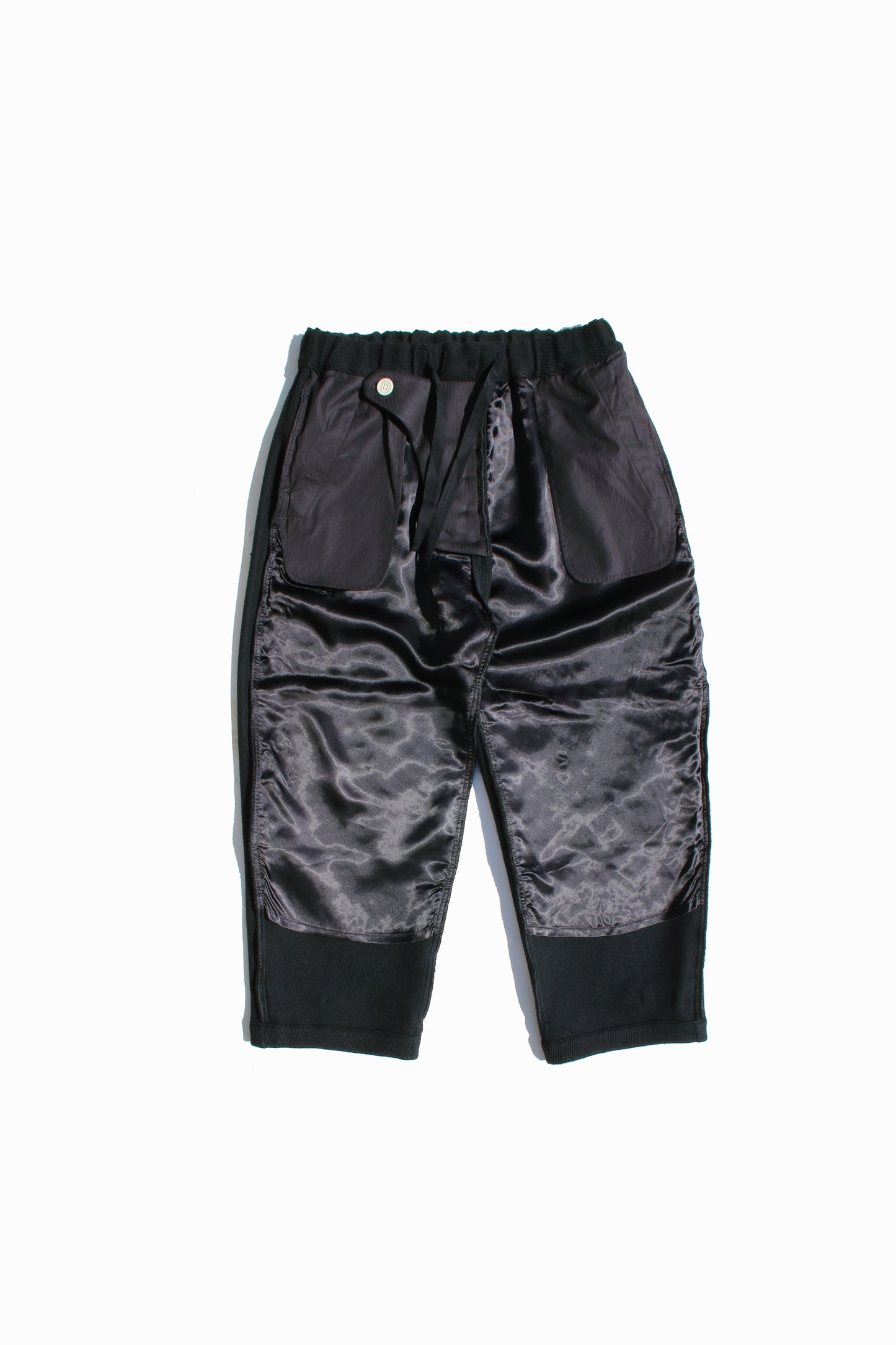 USED DOUBLE KNEE PANTS BLACK