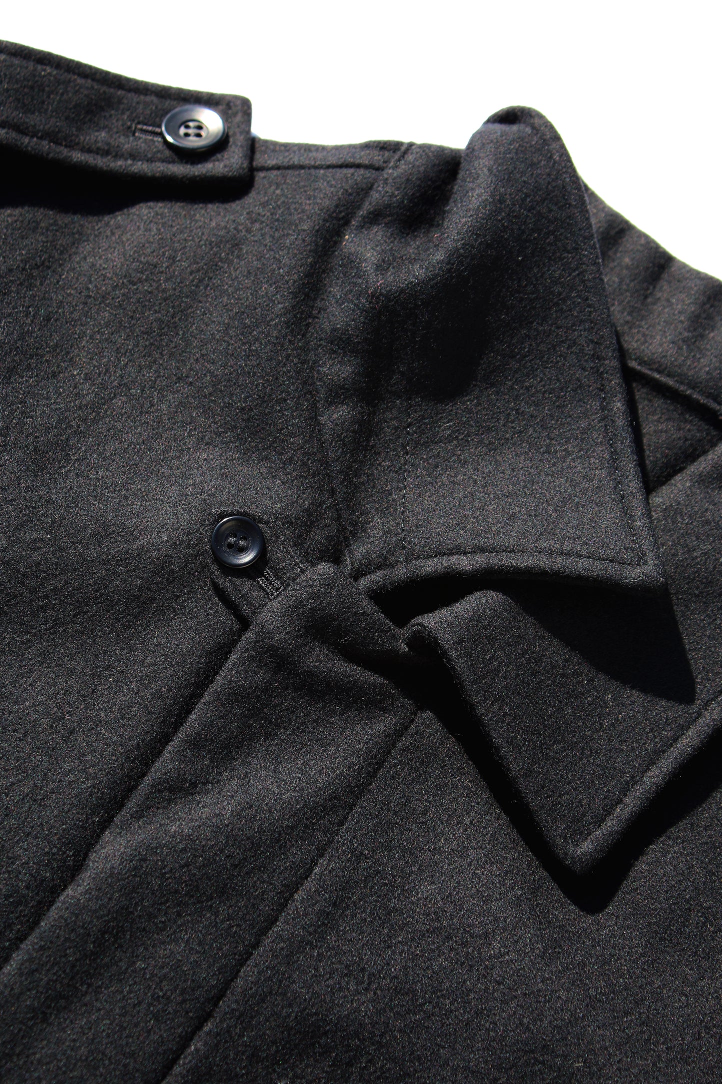 Y's BELT PULLOVER SHIRT BLACK