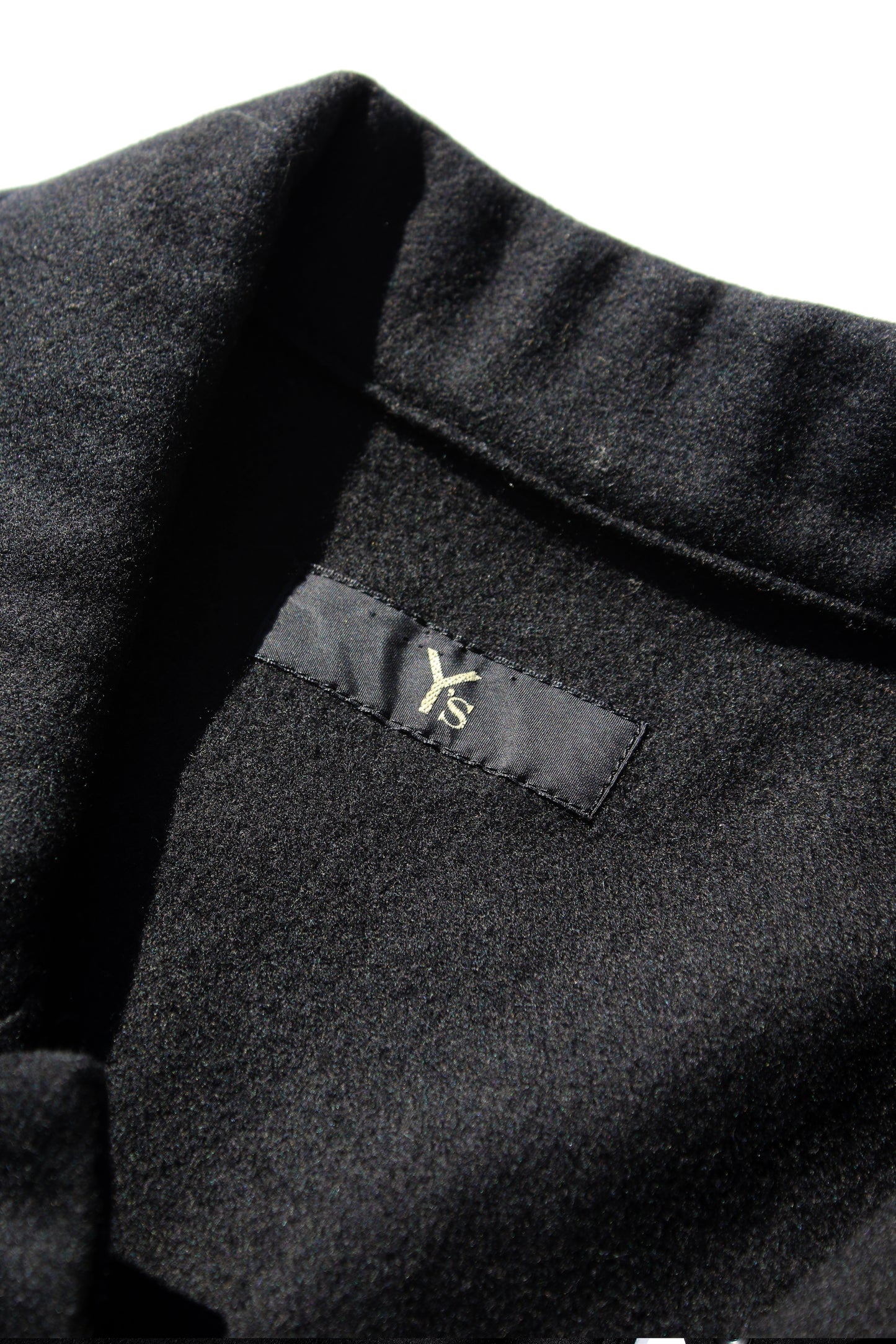 Y's BELT PULLOVER SHIRT BLACK
