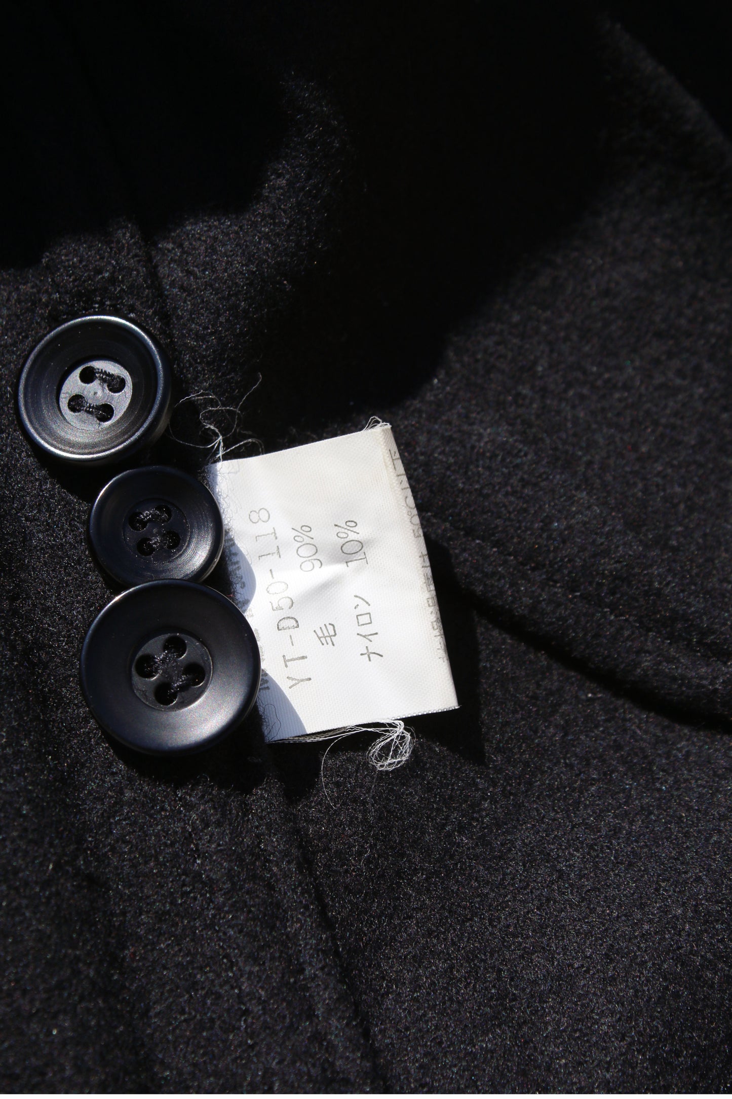Y's BELT PULLOVER SHIRT BLACK