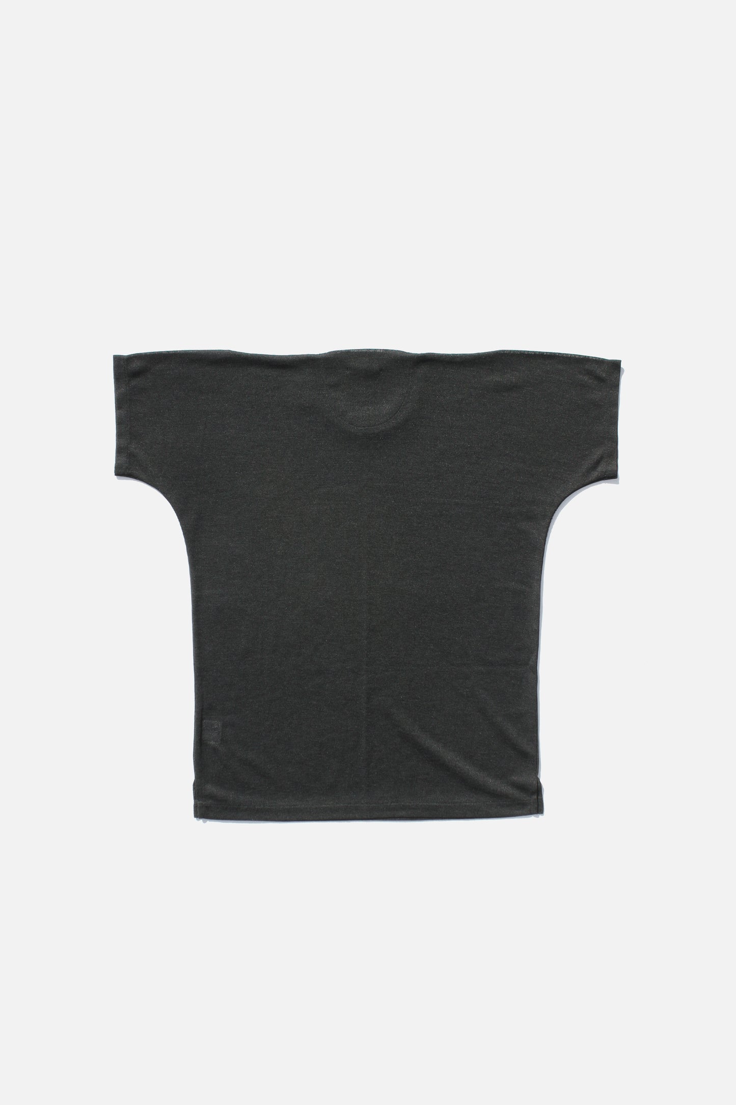 Y's POLYESTER TEE BLACK