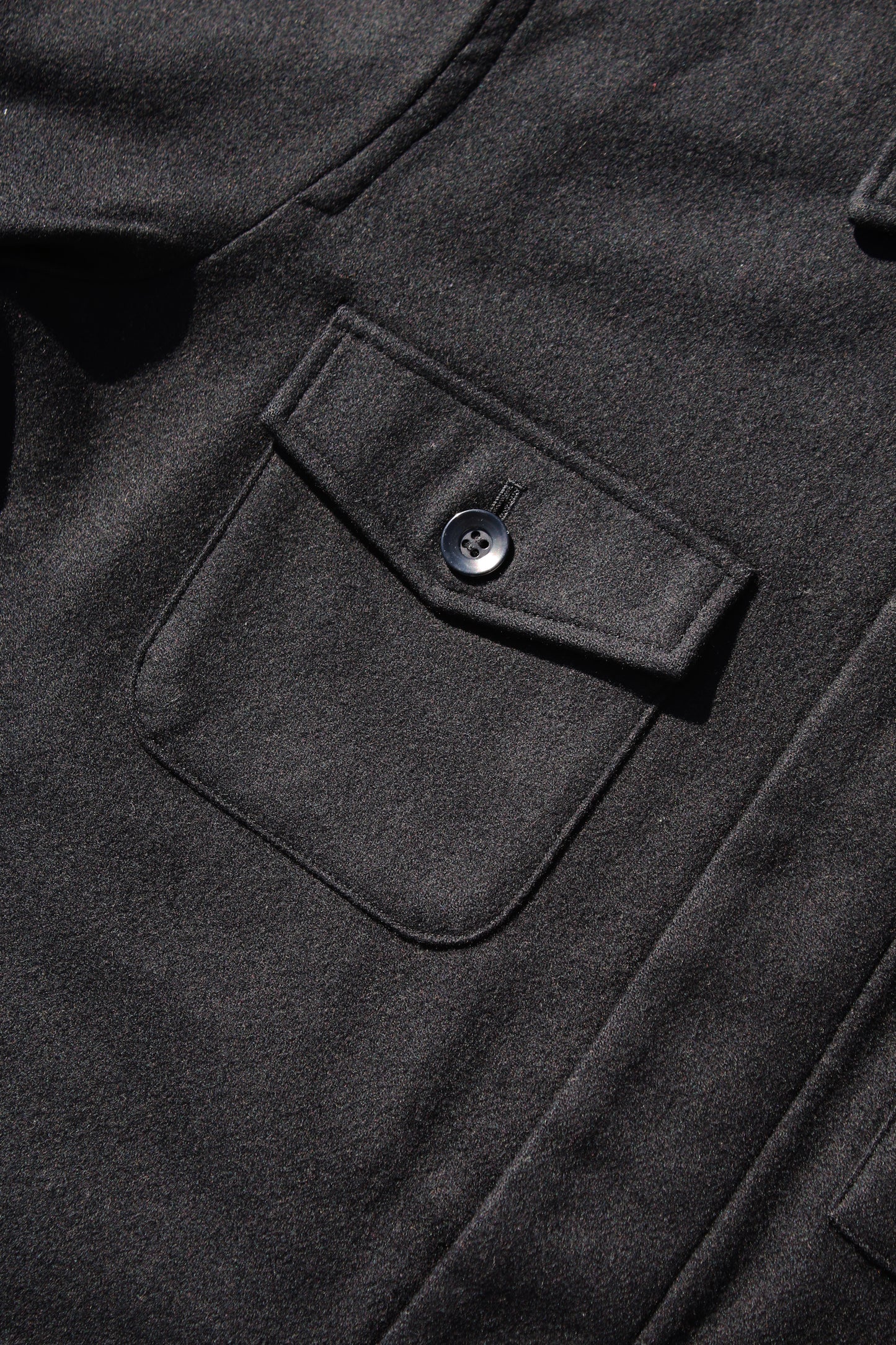 Y's BELT PULLOVER SHIRT BLACK