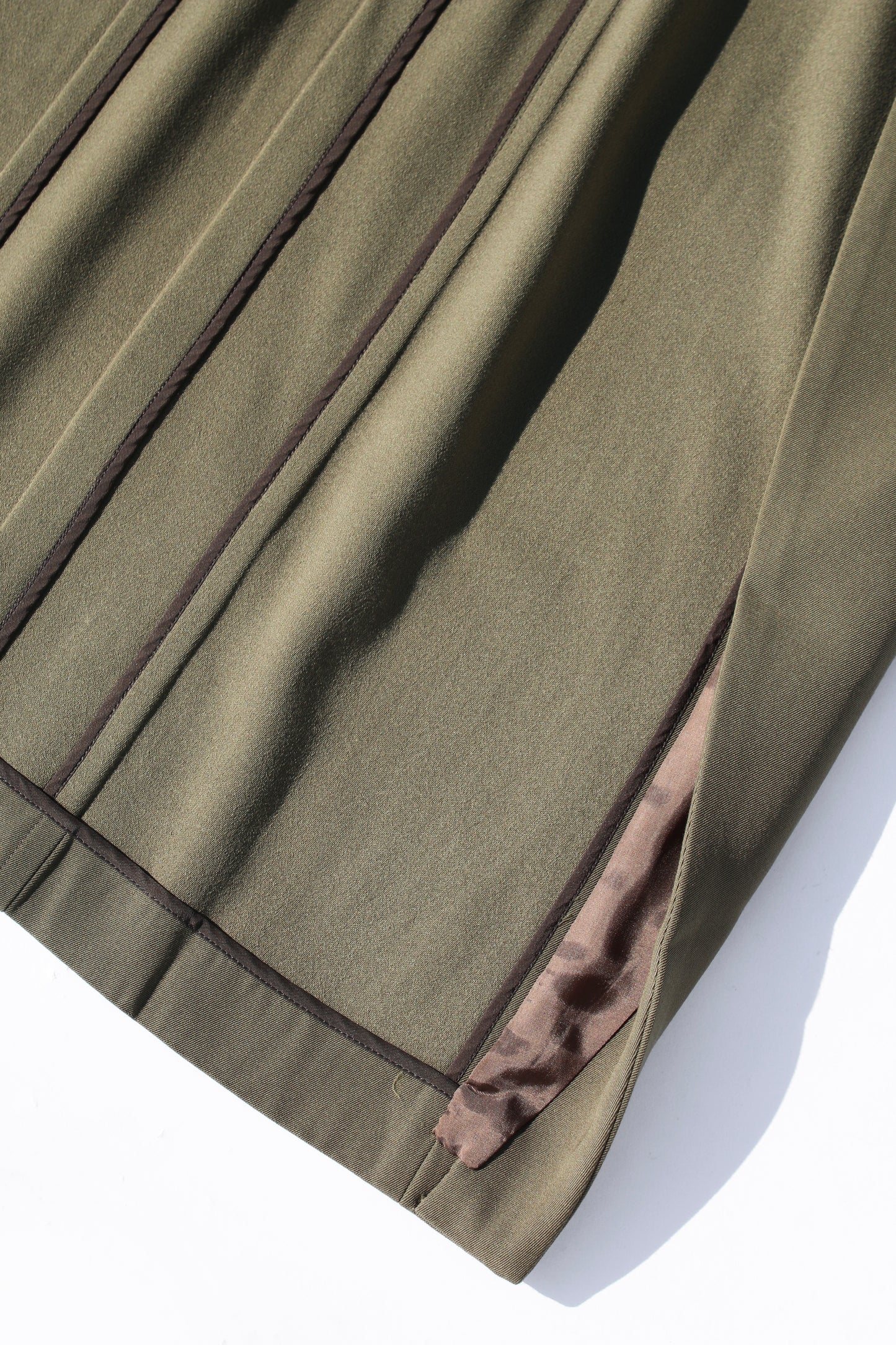 Yohji Yamamoto FEMME TAIL JACKET KHAKI
