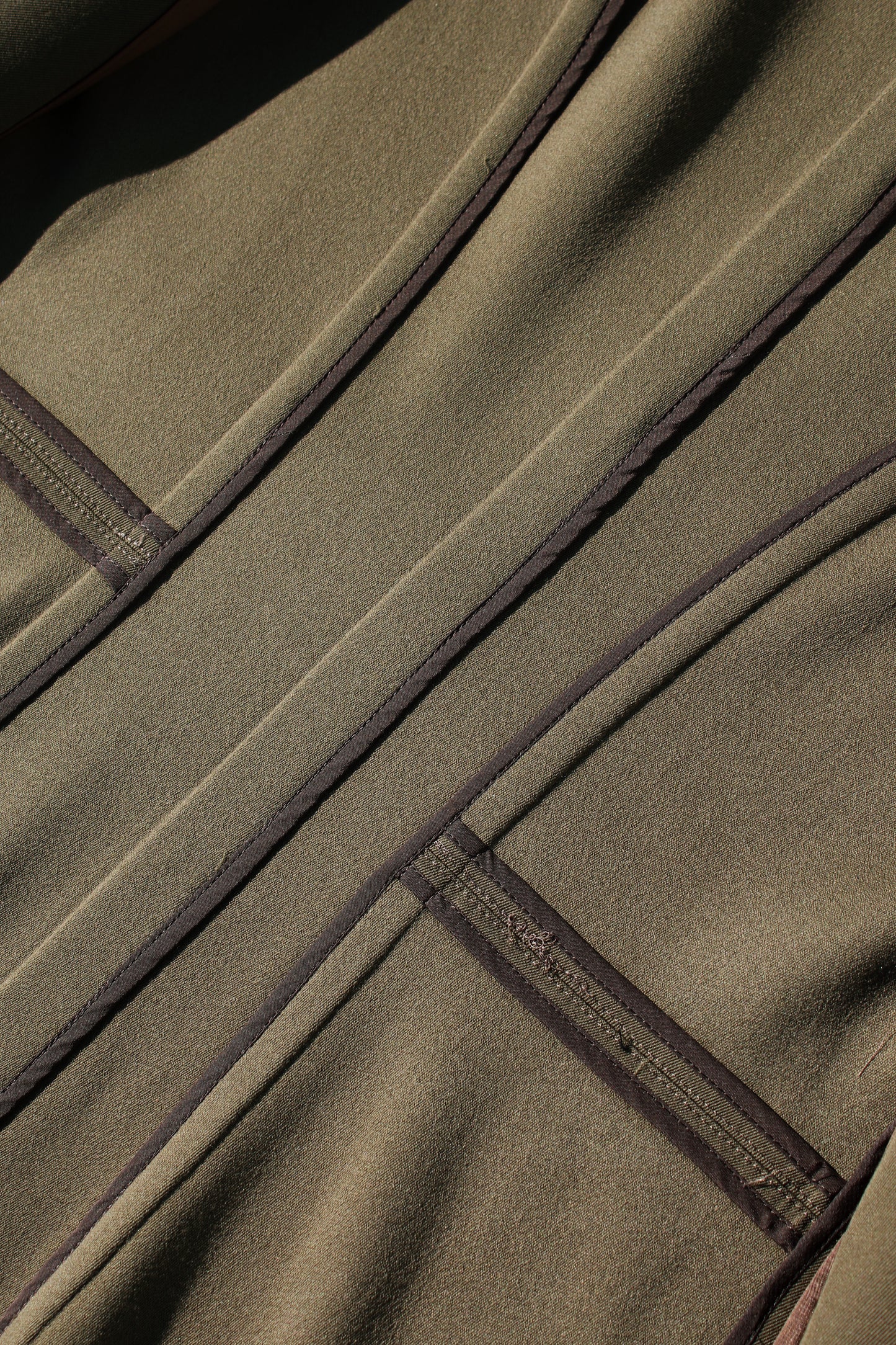 Yohji Yamamoto FEMME TAIL JACKET KHAKI