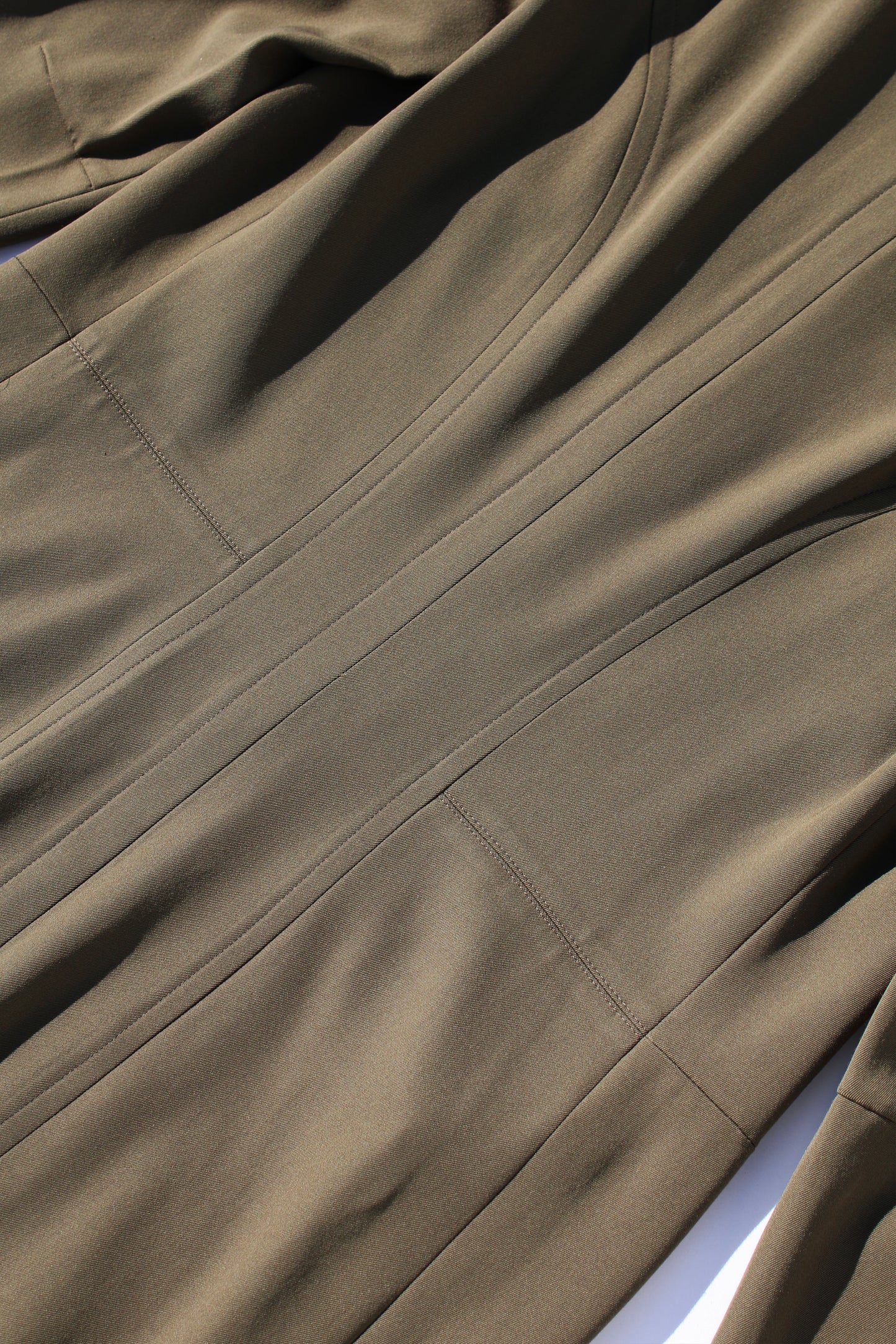 Yohji Yamamoto FEMME TAIL JACKET KHAKI