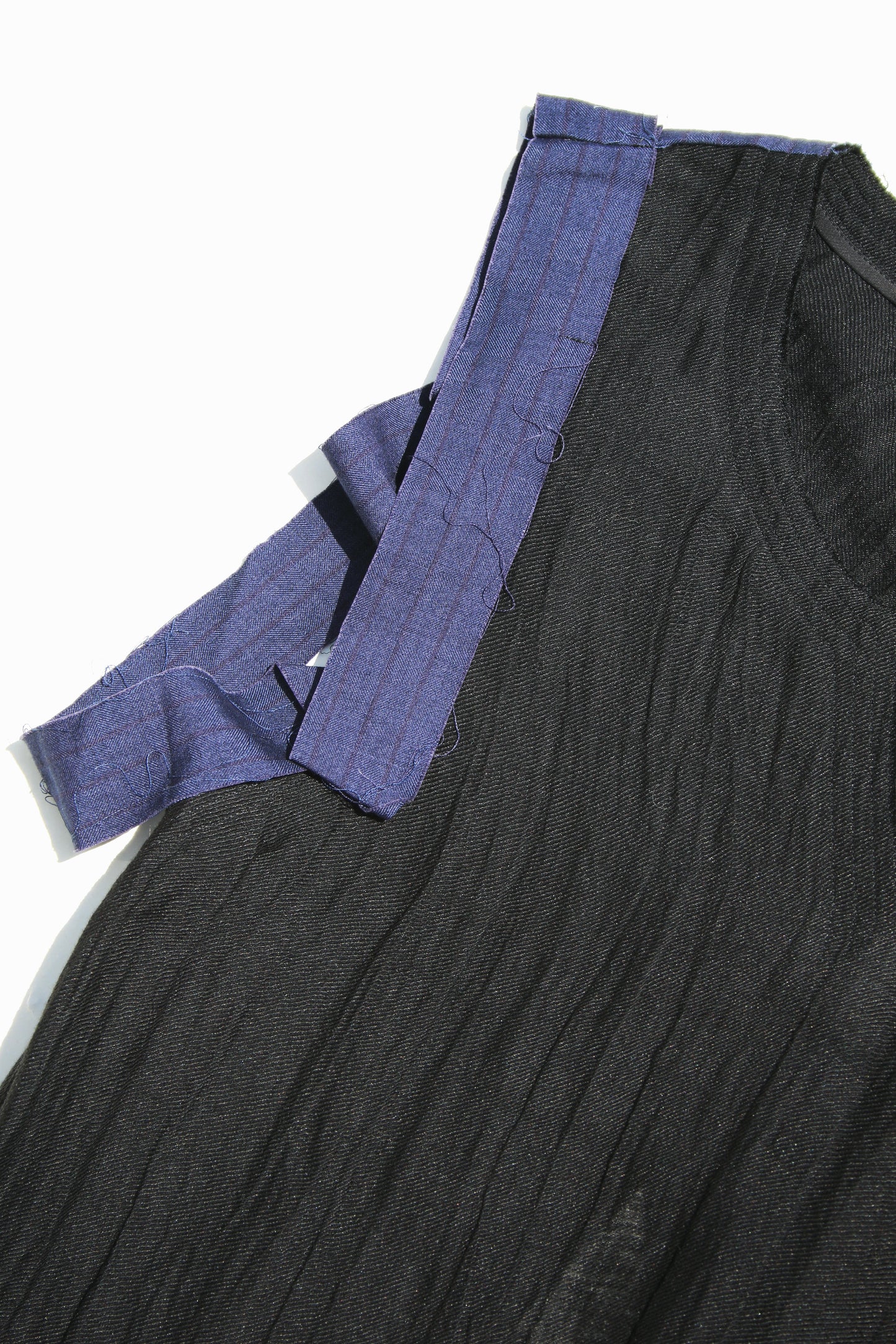 Yohji Yamamoto FEMME BI-COLOR CUTTING SLEEVELESS ONEPIECE