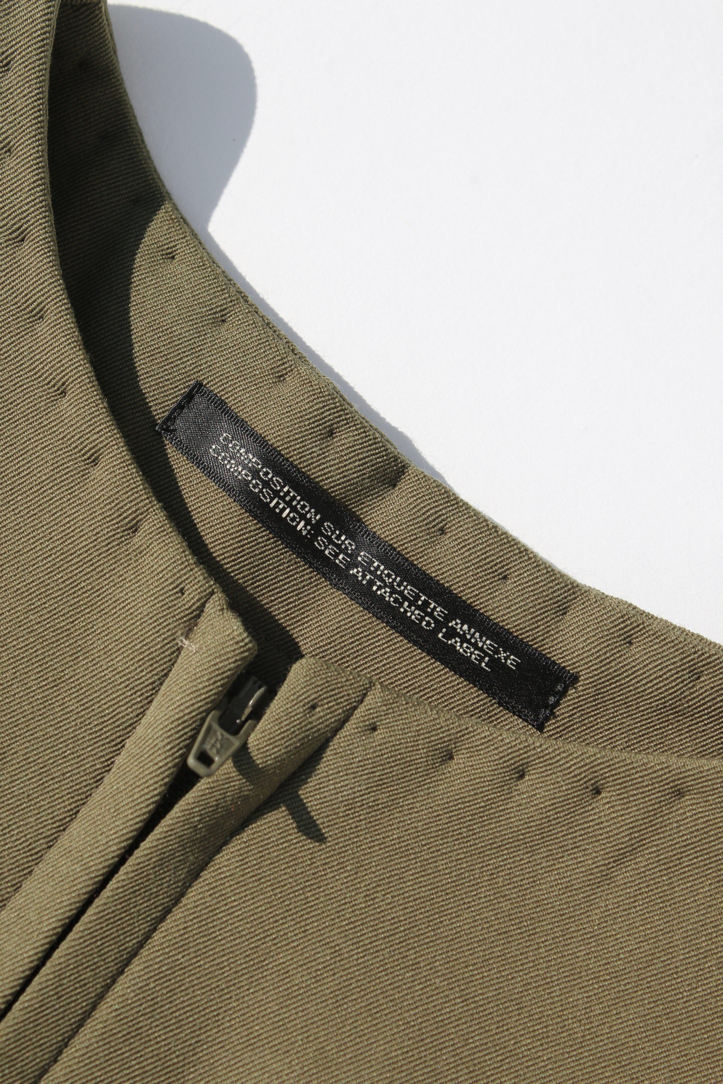 Yohji Yamamoto FEMME TAIL JACKET KHAKI