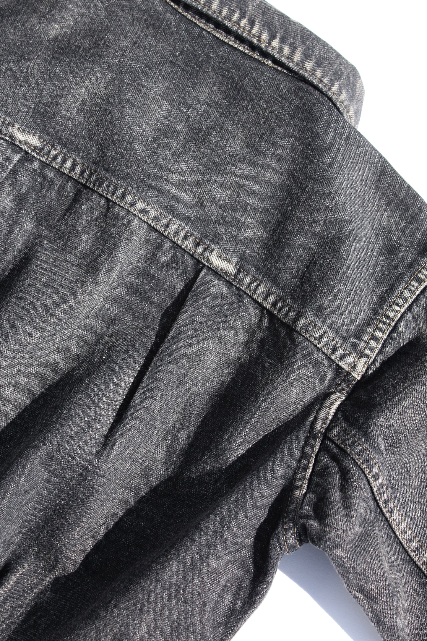 Yohji Yamamoto FEMME DENIM JACKET BLACK
