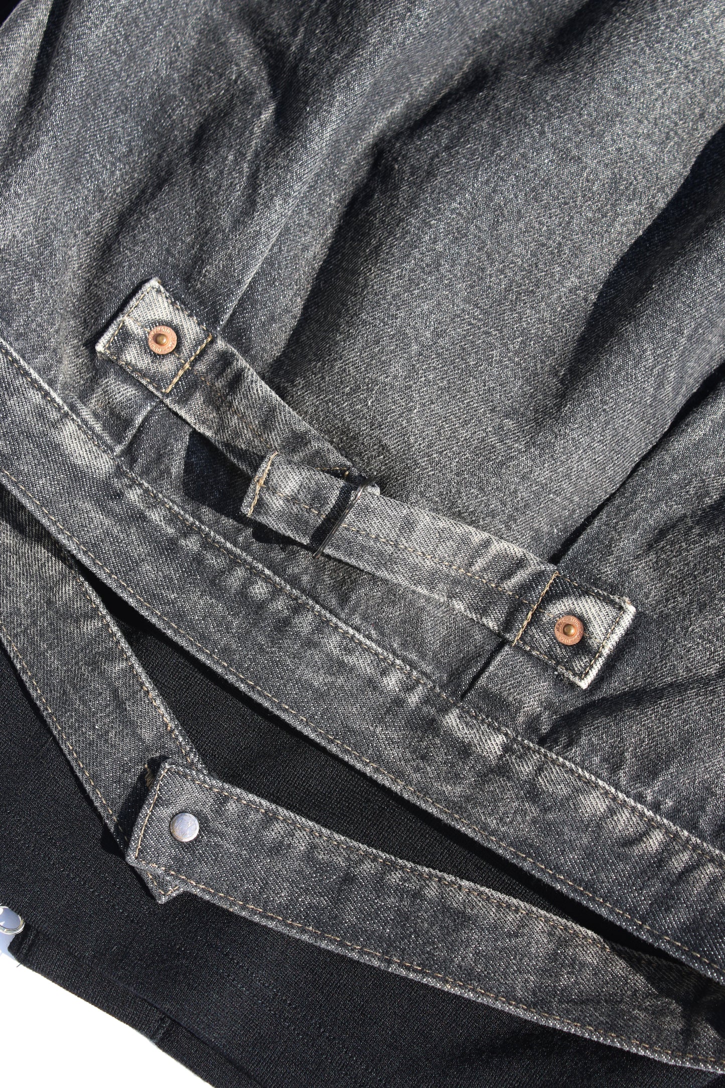 Yohji Yamamoto FEMME DENIM JACKET BLACK