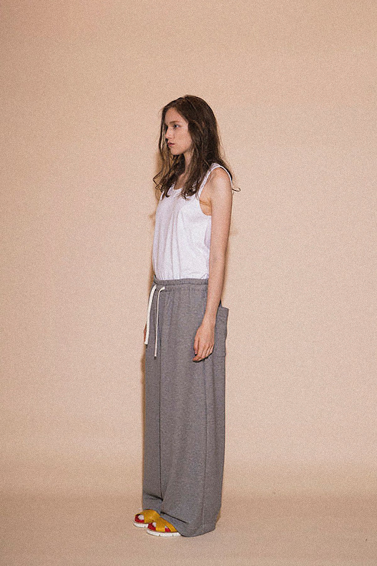 MY BEAUTIFUL LANDLET HEAVY FRENCH TERRY SWEATPANTS - GRAY