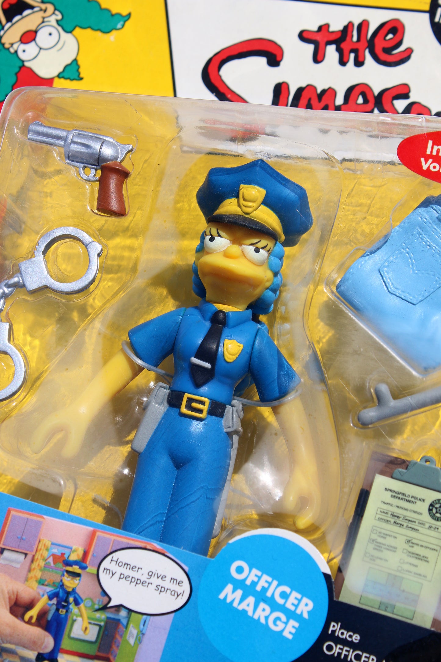 THE SIMPSONS OFFICER MARGE PLAYMATES