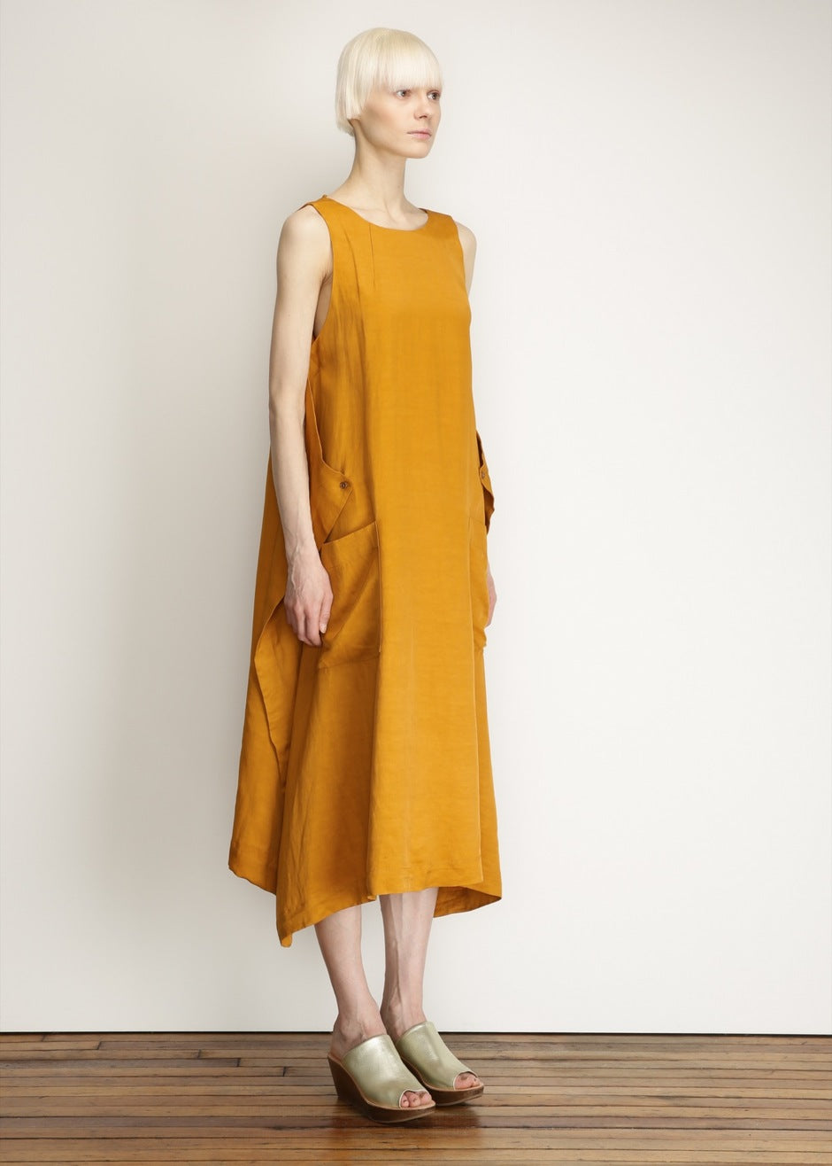 Henrik Vibskov DRESS ONEPIECE YELLOW