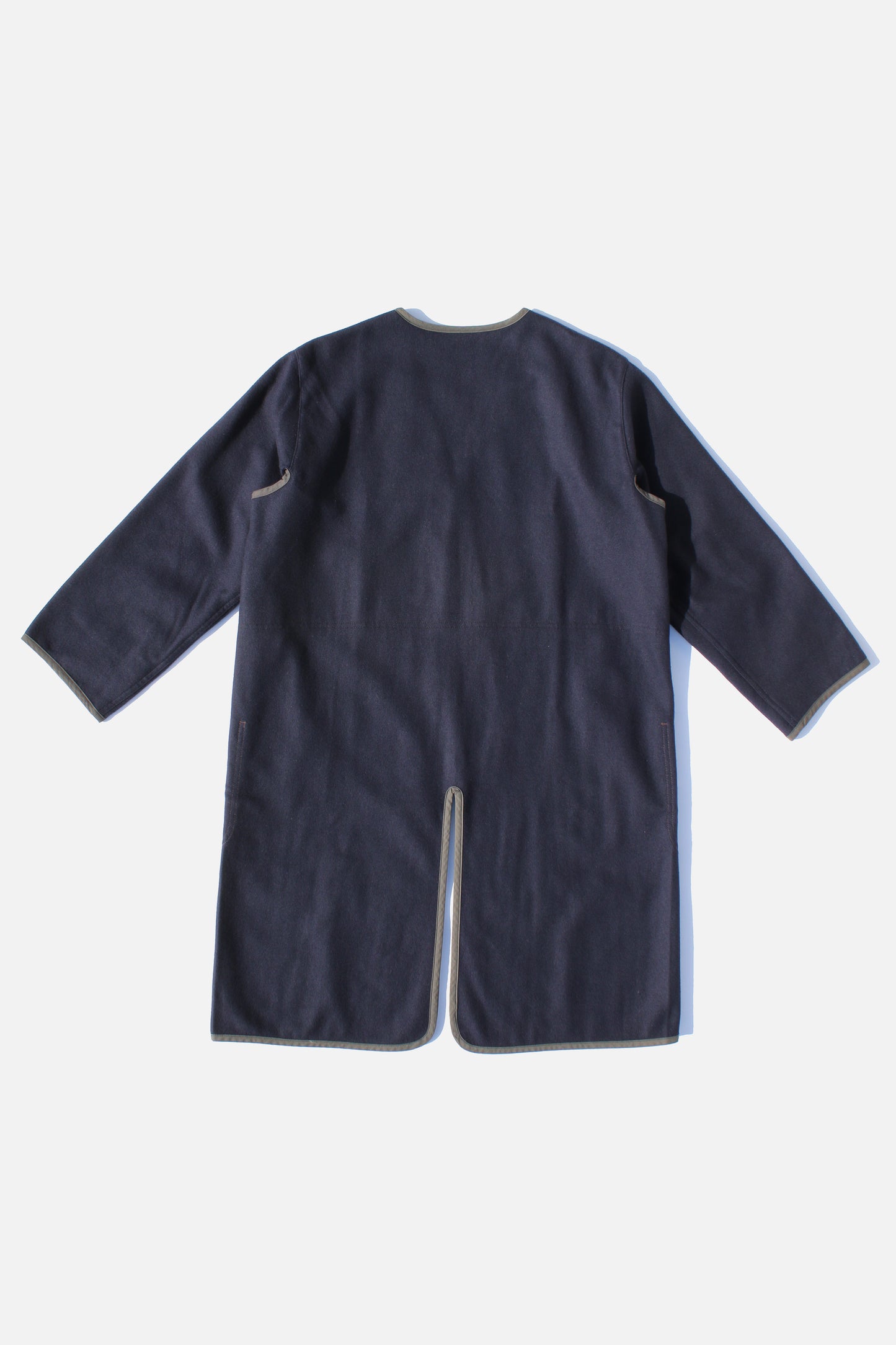 COMME des GARÇONS COMME des GARÇONS OPEN-ARM LONG COAT NAVY