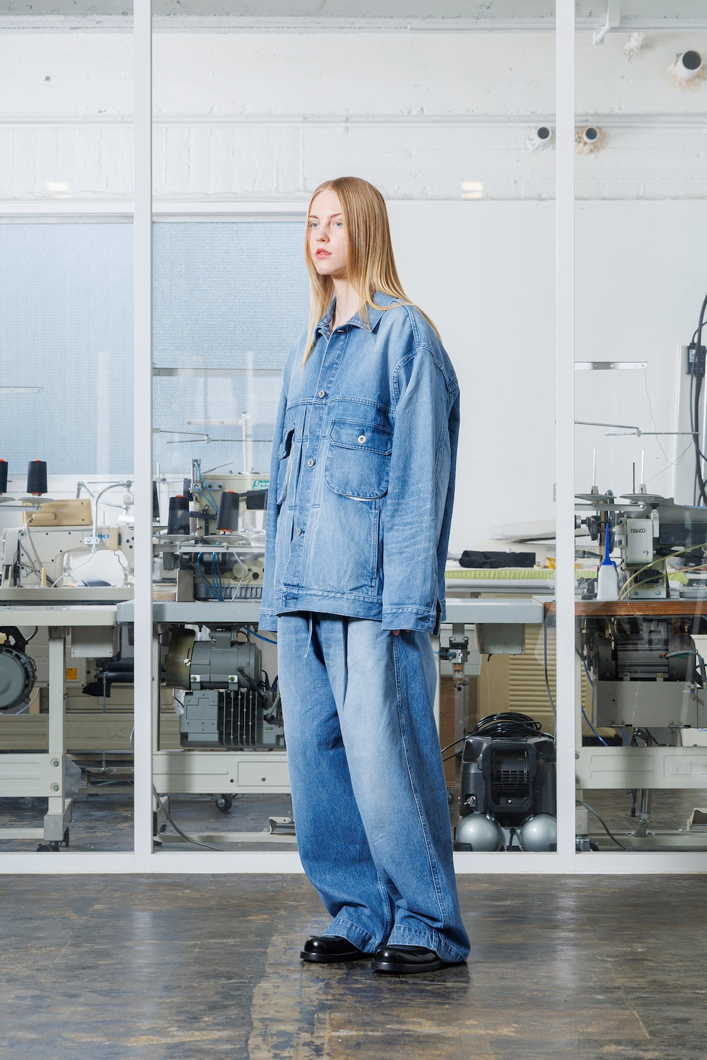 VOAAOV DENIM JACKET
