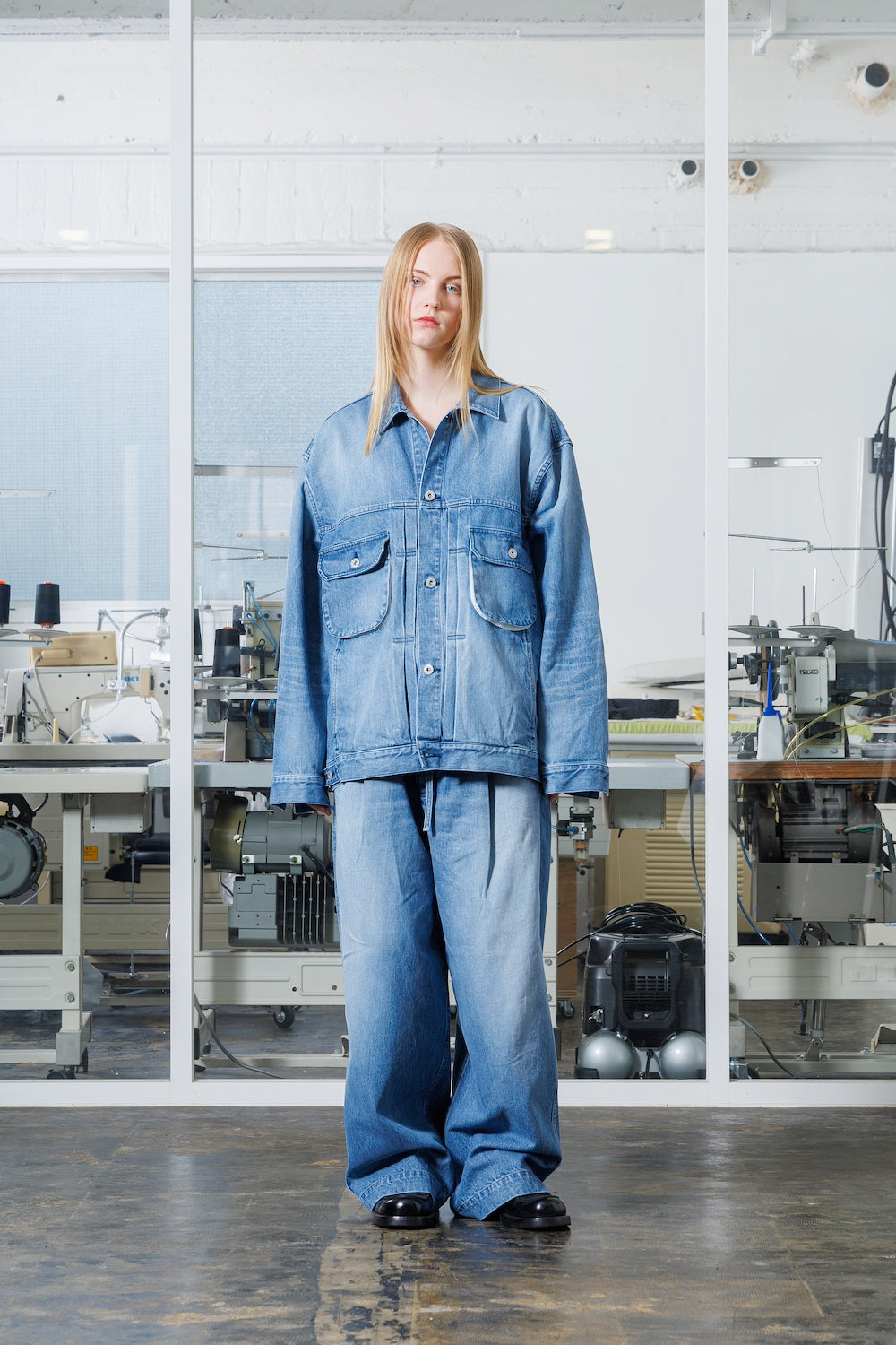 VOAAOV DENIM JACKET