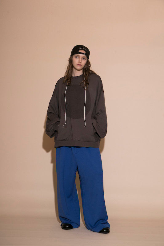 MY BEAUTIFUL LANDLET HEAVY FRENCH TERRY SWEATPANTS - BLUE