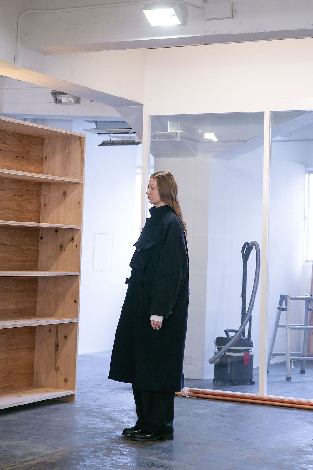 MY BEAUTIFUL LANDLET MELTON FABRIC COAT