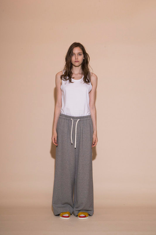 MY BEAUTIFUL LANDLET HEAVY FRENCH TERRY SWEATPANTS - GRAY