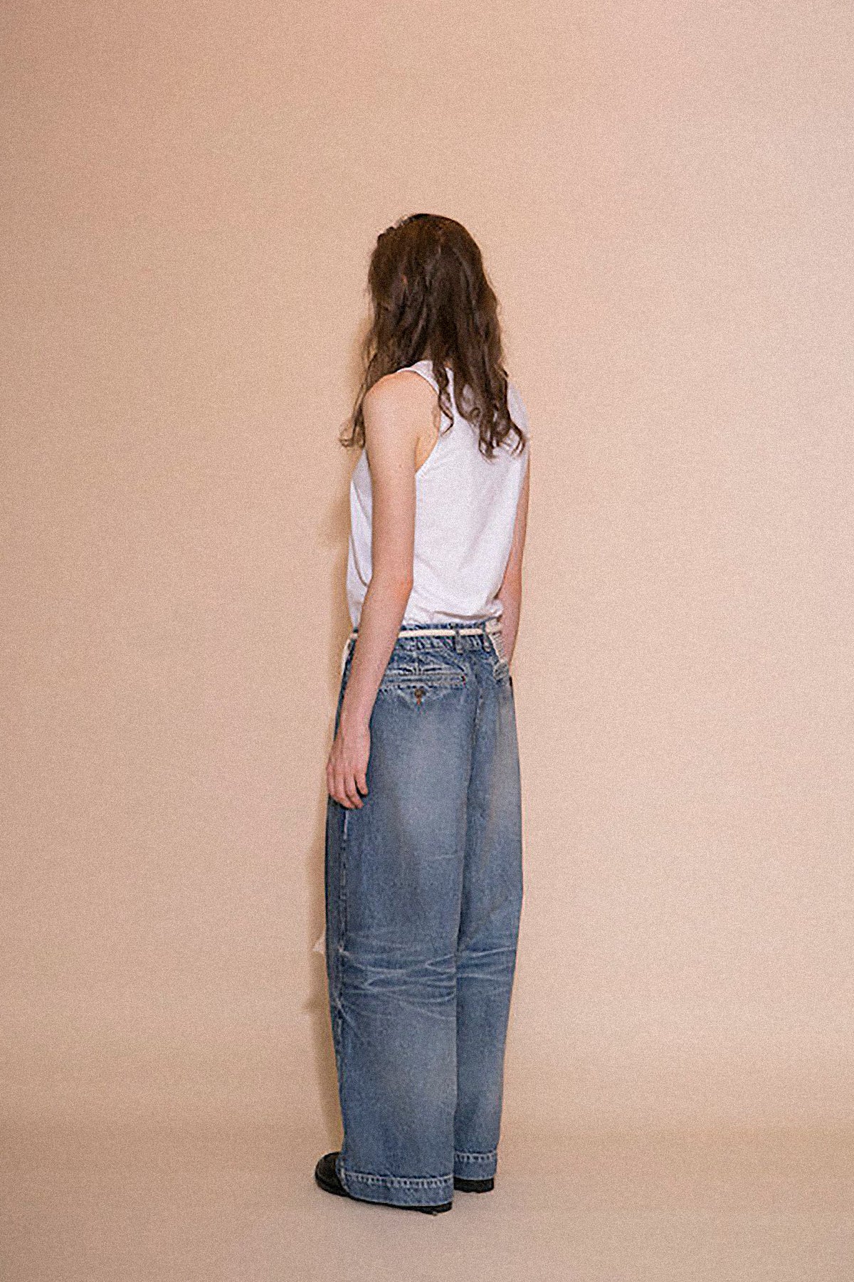MY BEAUTIFUL LANDLET DENIM PANTS