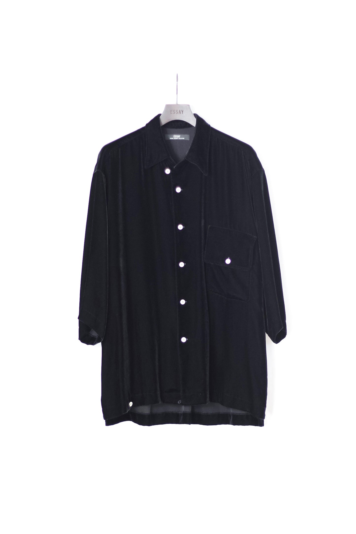 ESSAY CACHECOUER SS SHIRT - BLACK VELVET