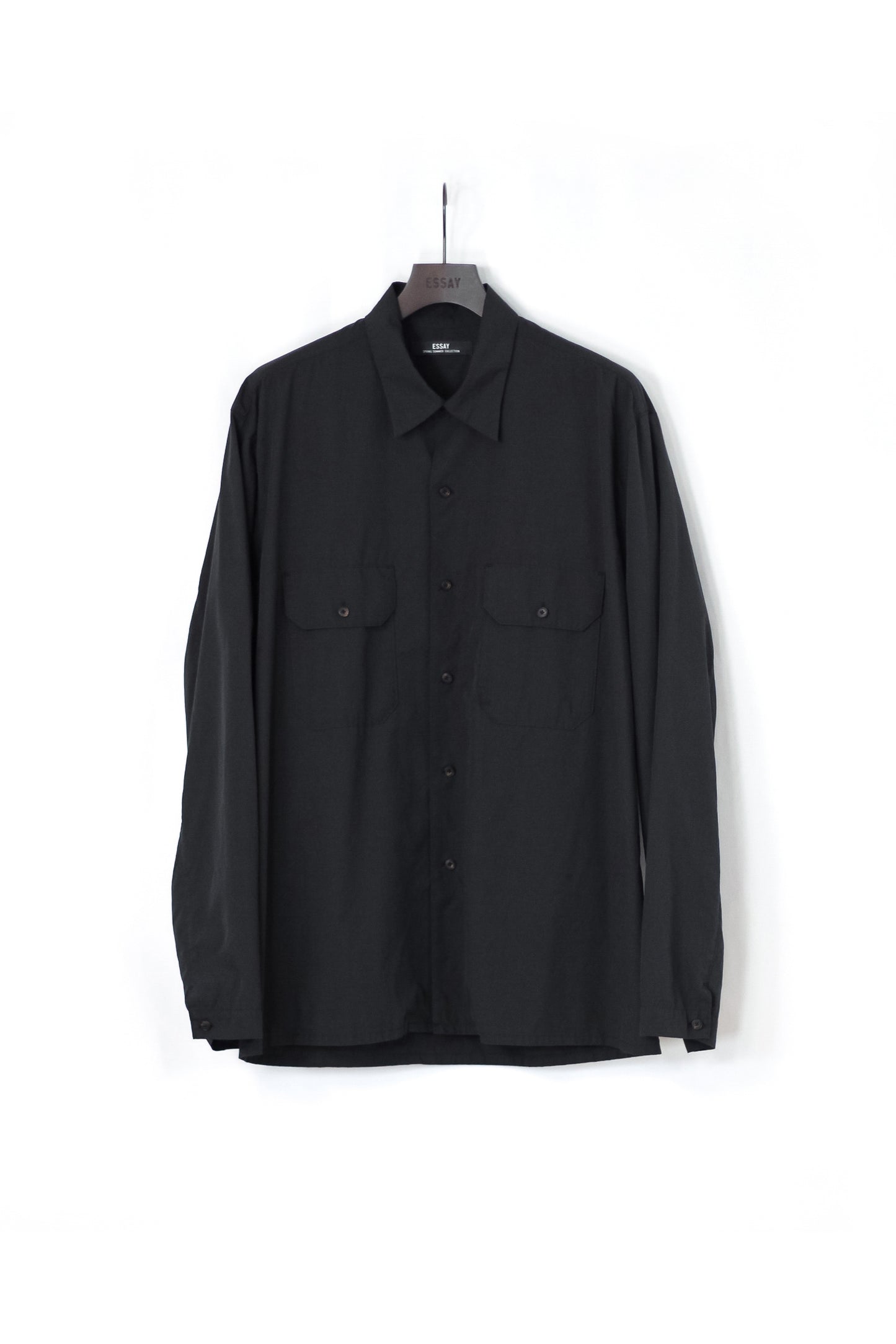 ESSAY CPO SHIRT - BLACK