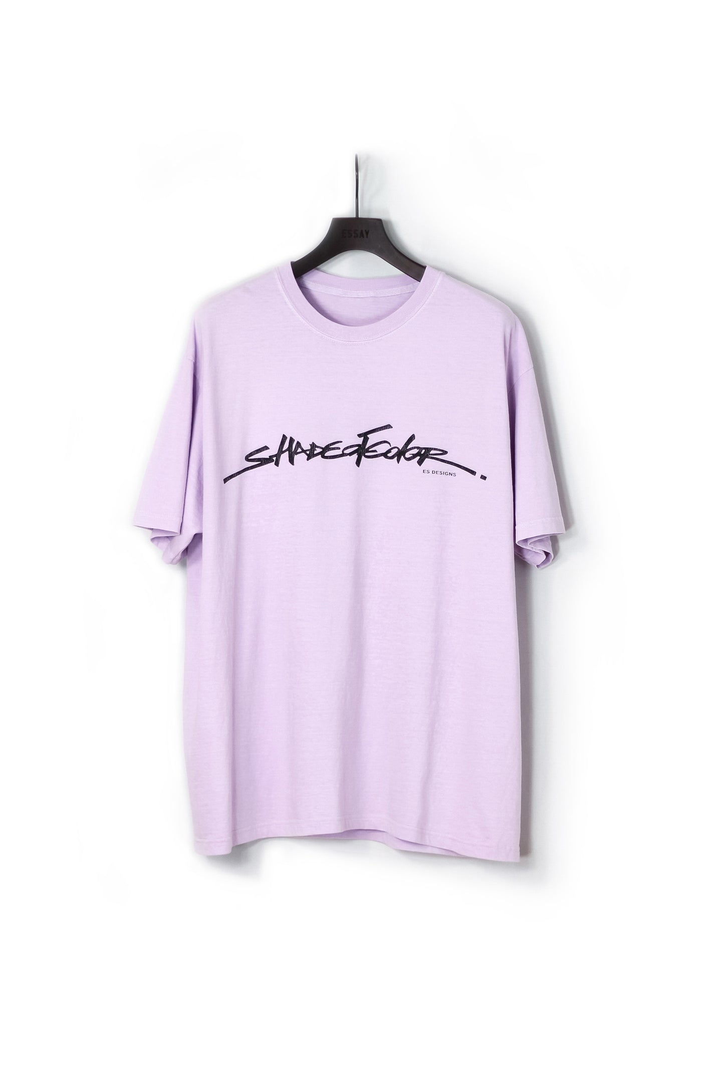 ESSAY PIGMENT S/S T-SHIRT - LIGHT PURPLE