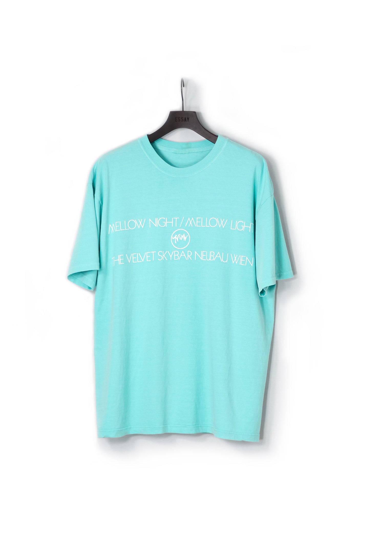 ESSAY PIGMENT S/S T-SHIRT - MINT BLUE