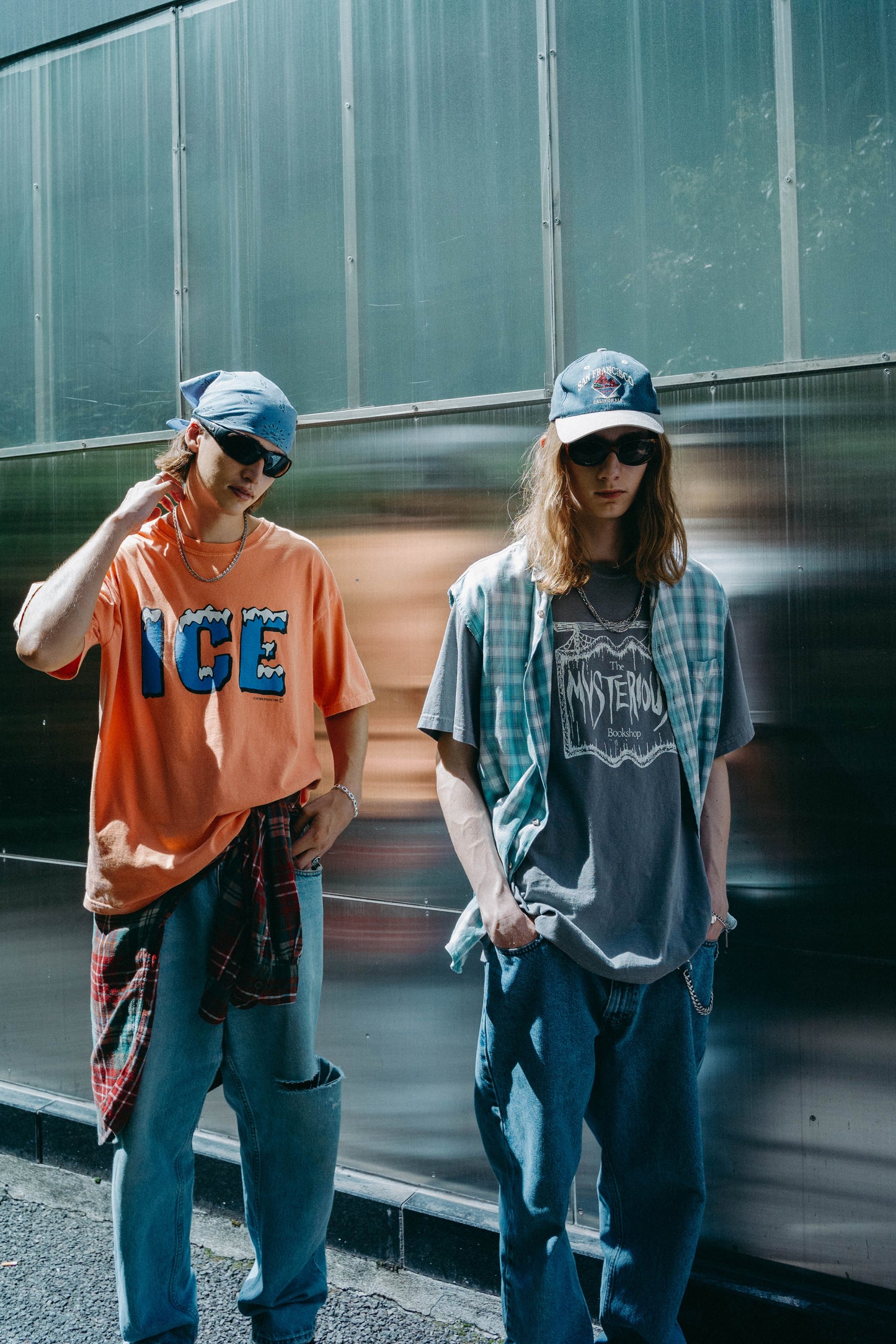 ESSAY PIGMENT S/S T-SHIRT - ORANGE