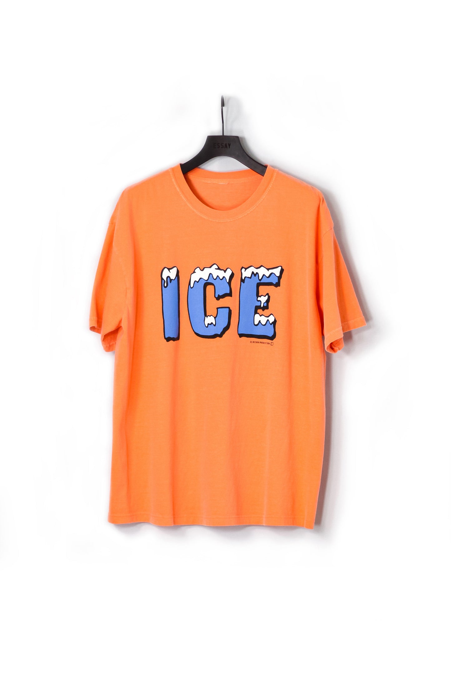 ESSAY PIGMENT S/S T-SHIRT - ORANGE